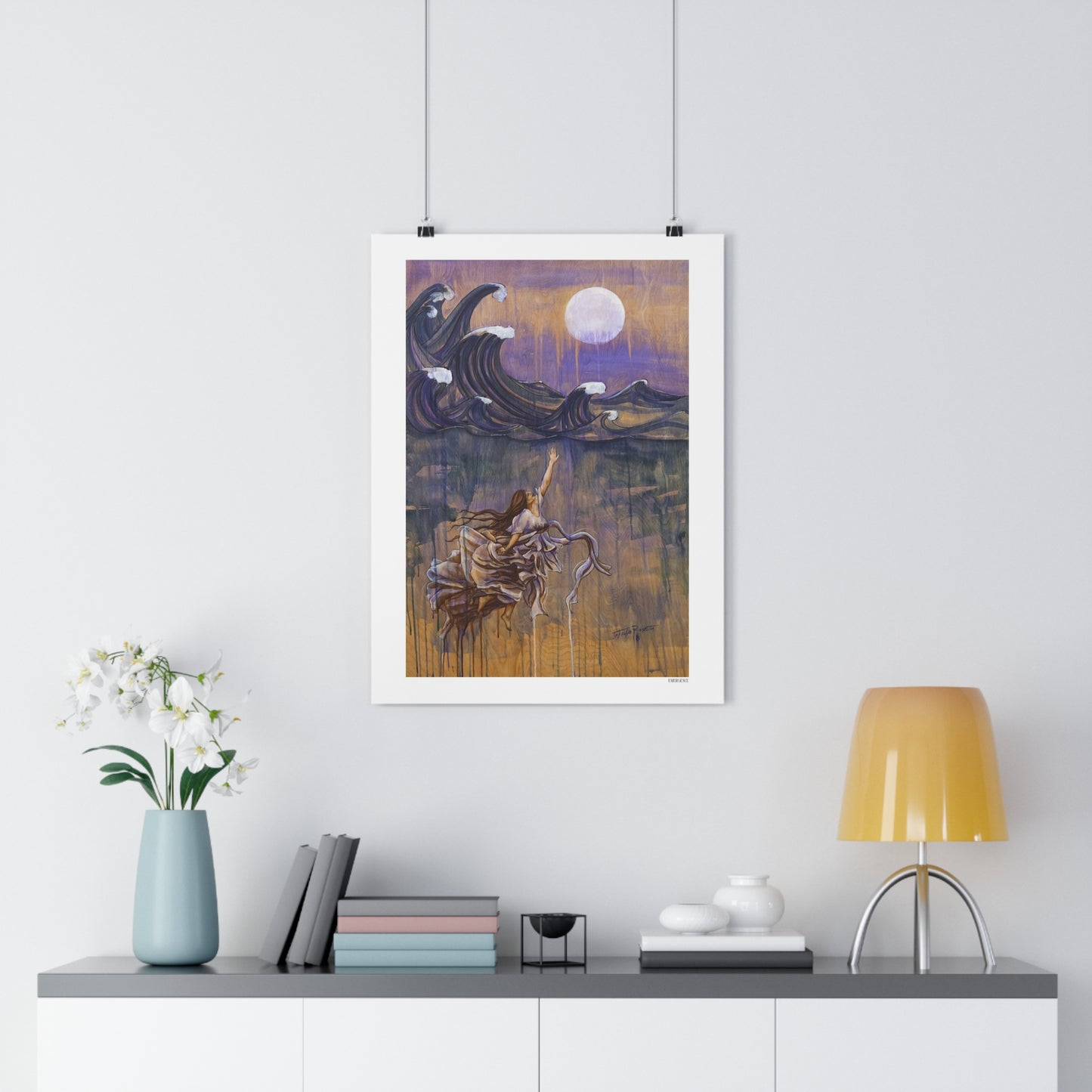 "Emergence" Giclée Art Print by Takenya Rosetta