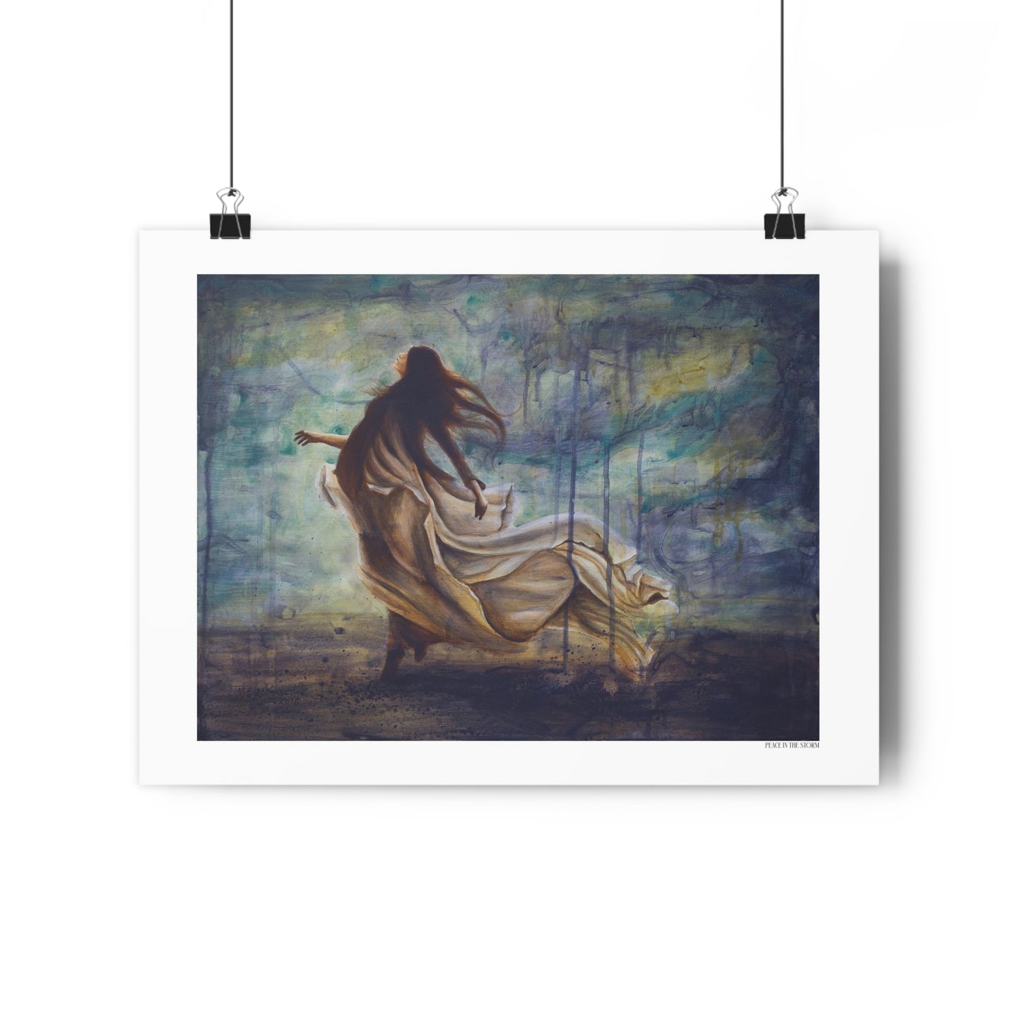 "Calm in the Storm" Giclée Art Print by Takenya Rosetta