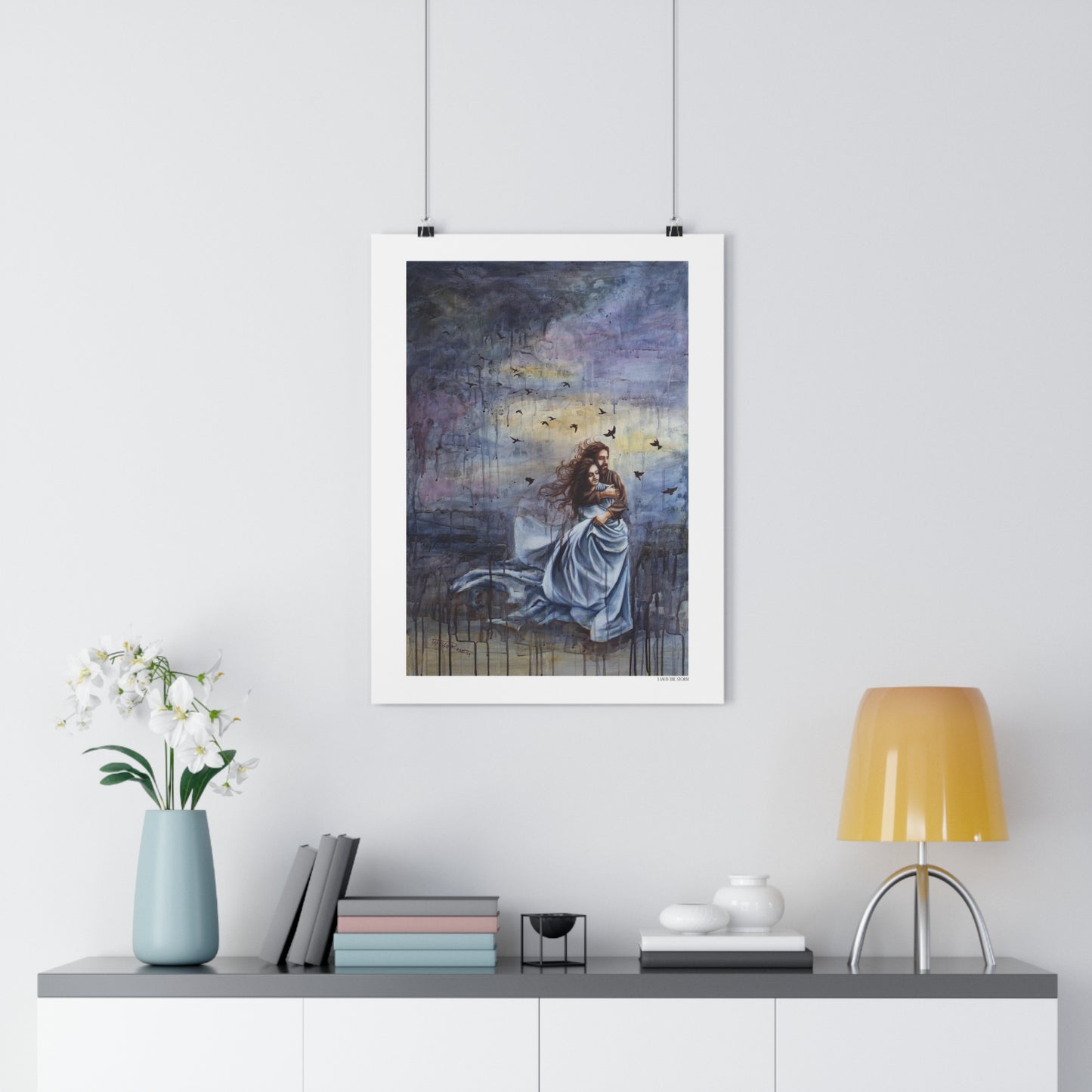 "I Am in the Storm" Giclée Art Print by Takenya Rosetta