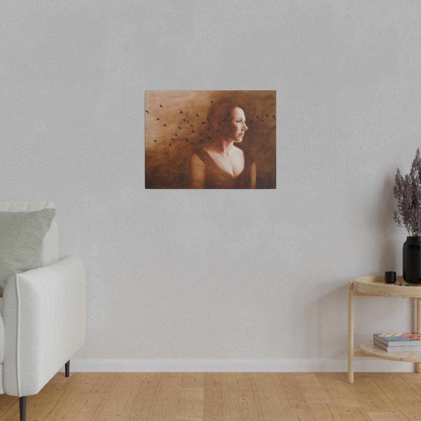 "Know in Part" - Original Painting by Takenya Rosetta, Stretched Canvas