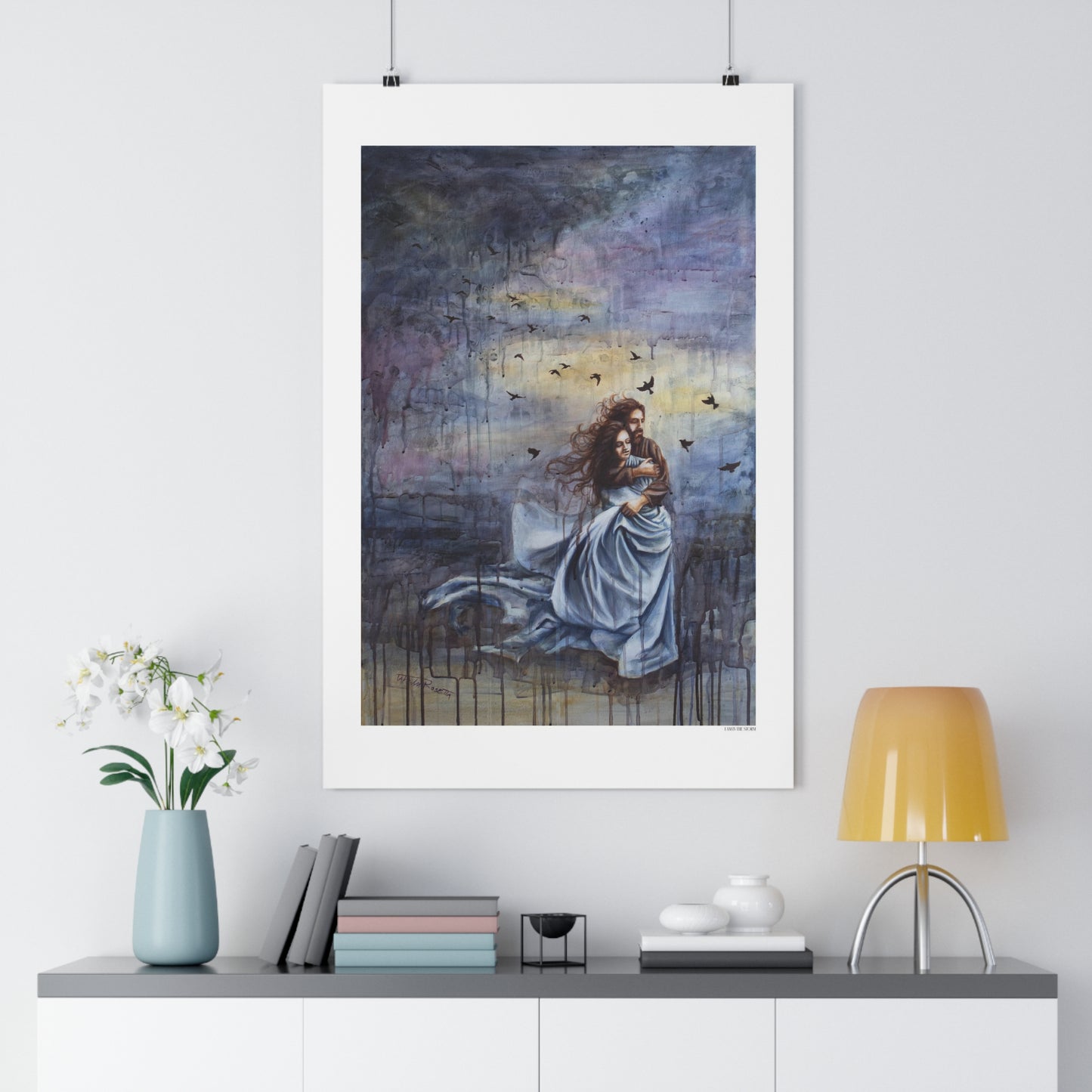 "I Am in the Storm" Giclée Art Print by Takenya Rosetta