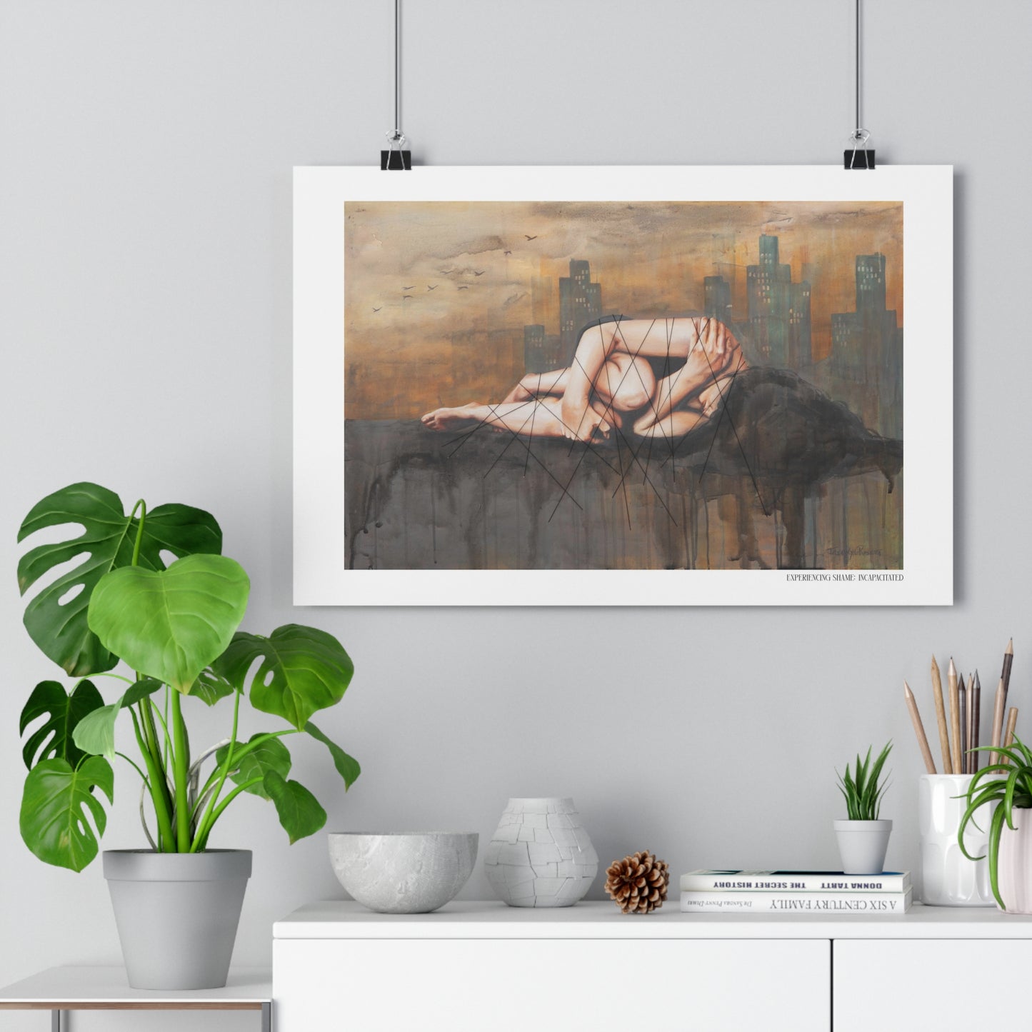 "Experiencing Shame: Incapacitated" Giclée Art Print by Takenya Rosetta