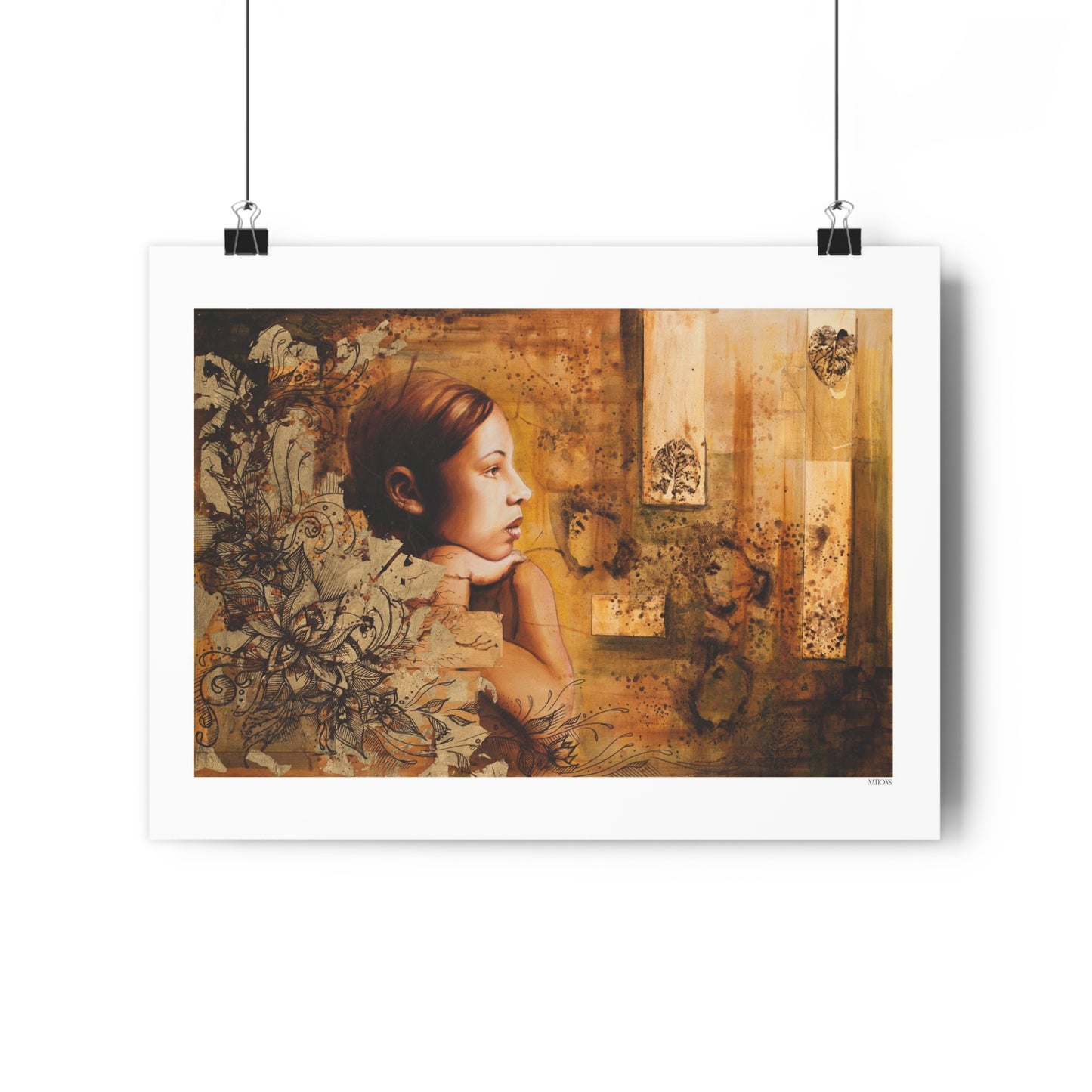 "Nations" Giclée Art Print by Takenya Rosetta