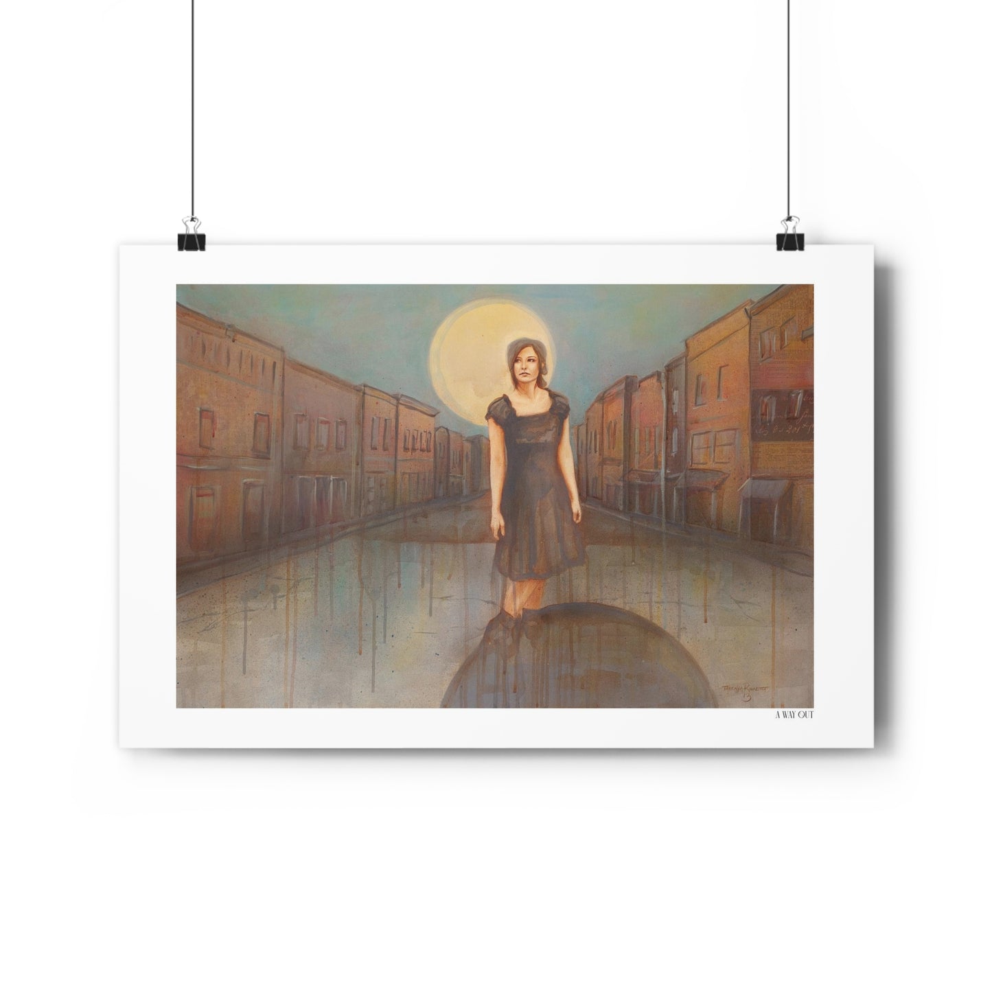 "A Way Out" Giclée Art Print by Takenya Rosetta