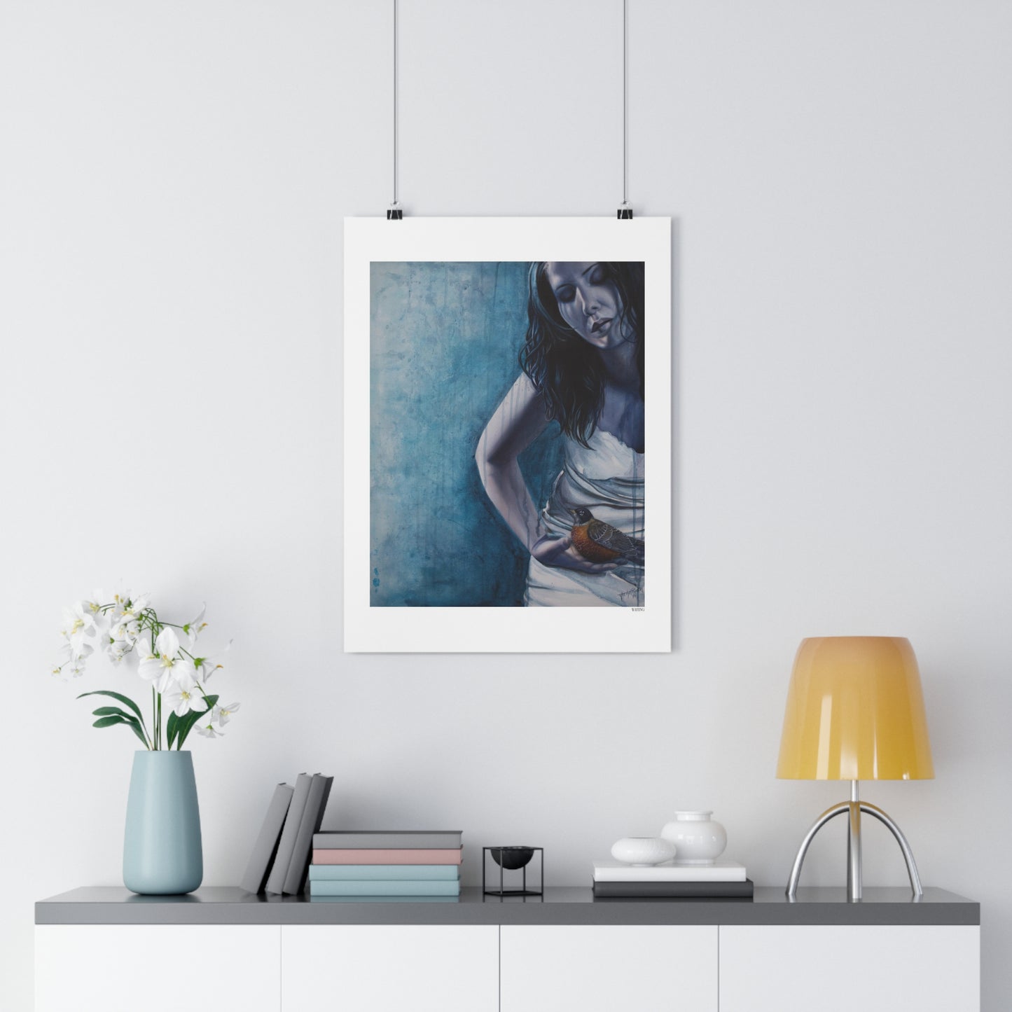 "Waiting" Giclée Art Print by Takenya Rosetta