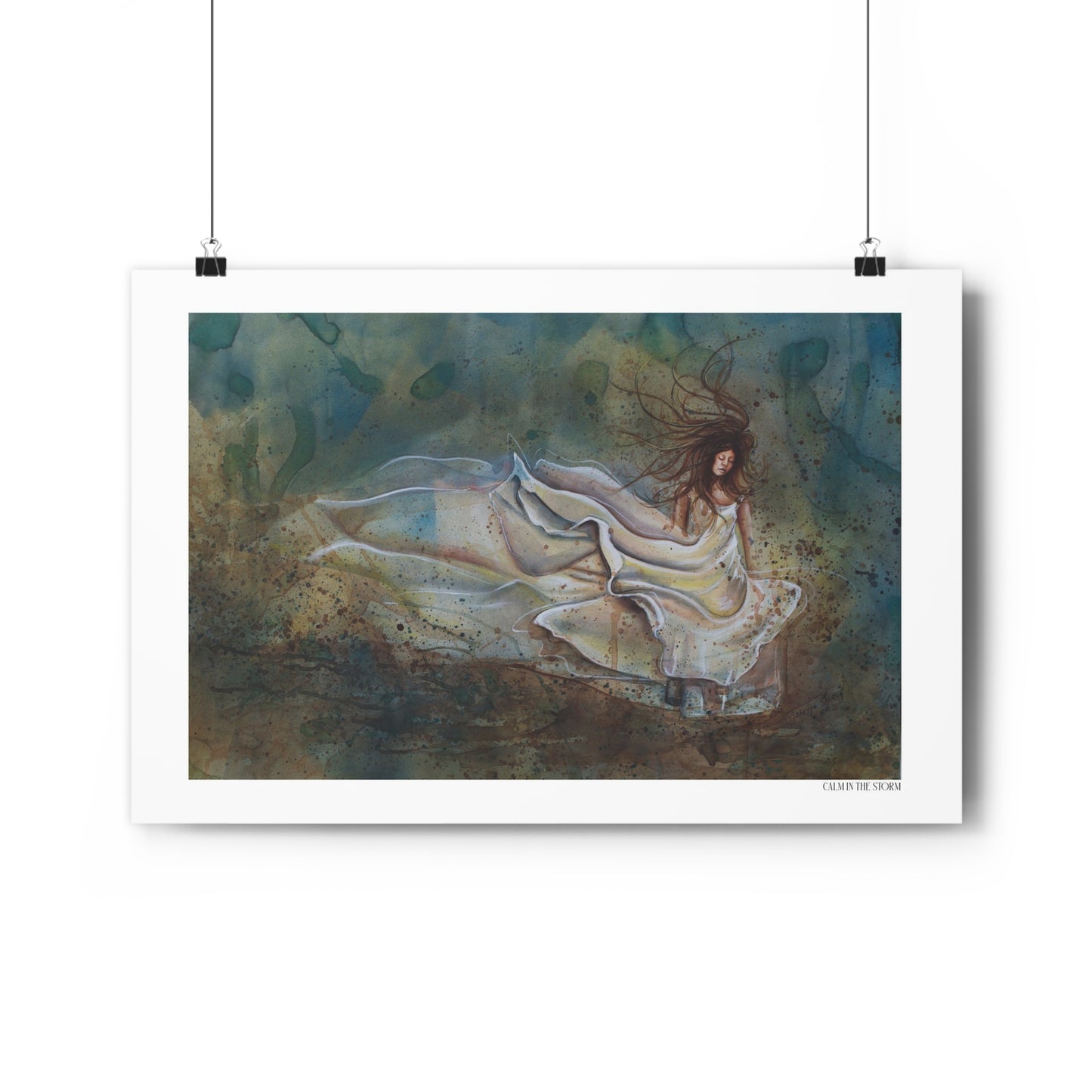 "Calm in the Storm" Giclée Art Print by Takenya Rosetta