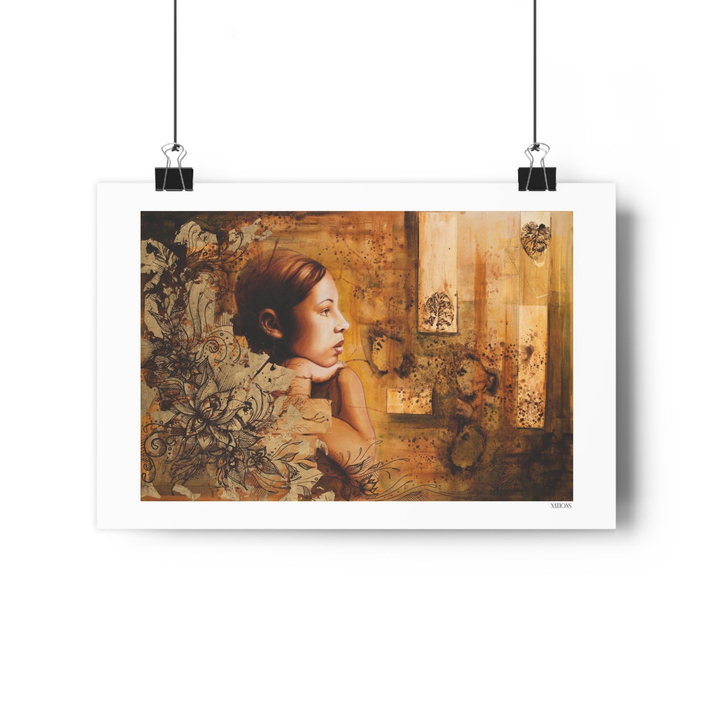 "Nations" Giclée Art Print by Takenya Rosetta