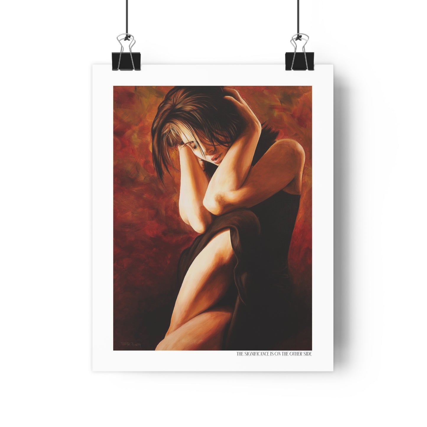 "The Significance is on the Other Side" Giclée Art Print by Takenya Rosetta
