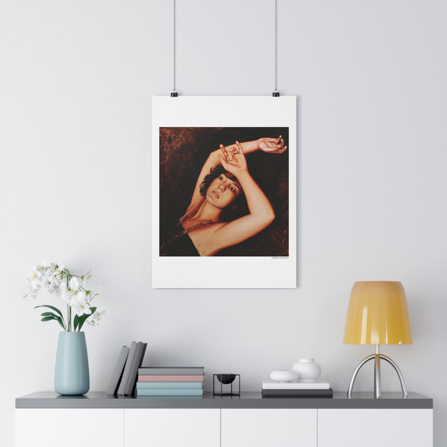 "I'm Broken and Falling" Giclée Art Print by Takenya Rosetta
