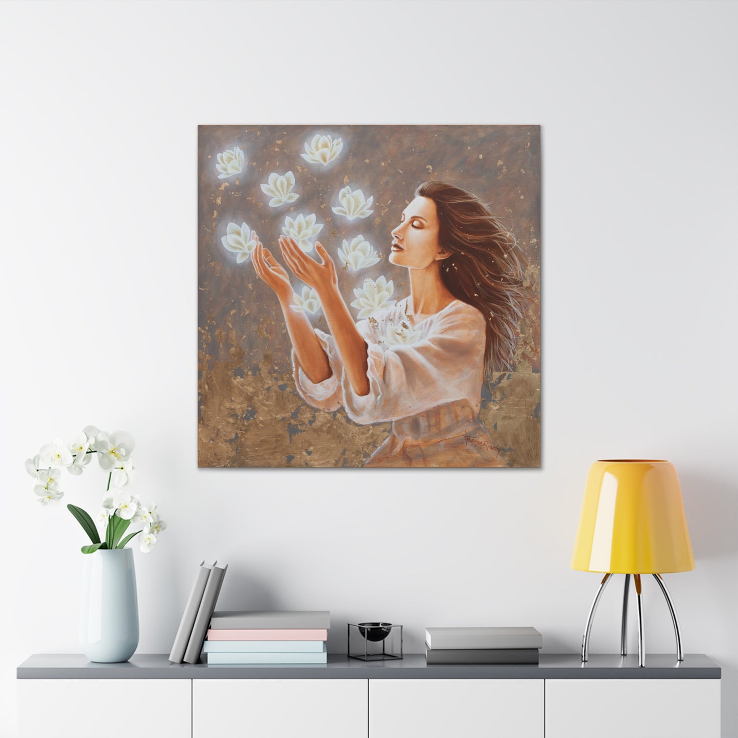Too Deep for Utterance: Stretched Canvas Print