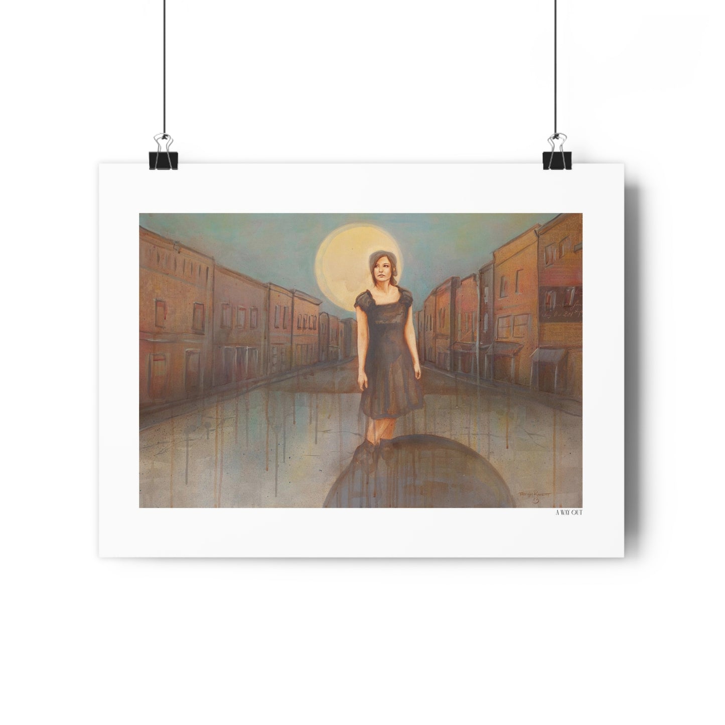 "A Way Out" Giclée Art Print by Takenya Rosetta