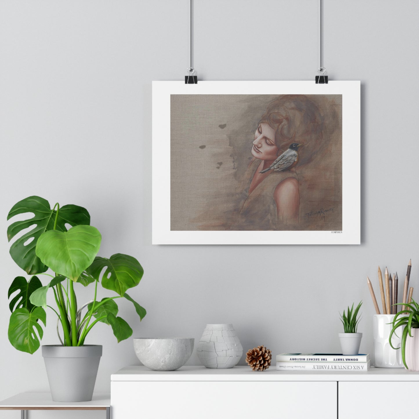 "Companion" Giclée Art Print by Takenya Rosetta