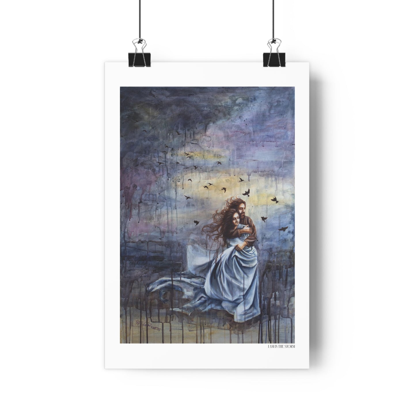 "I Am in the Storm" Giclée Art Print by Takenya Rosetta