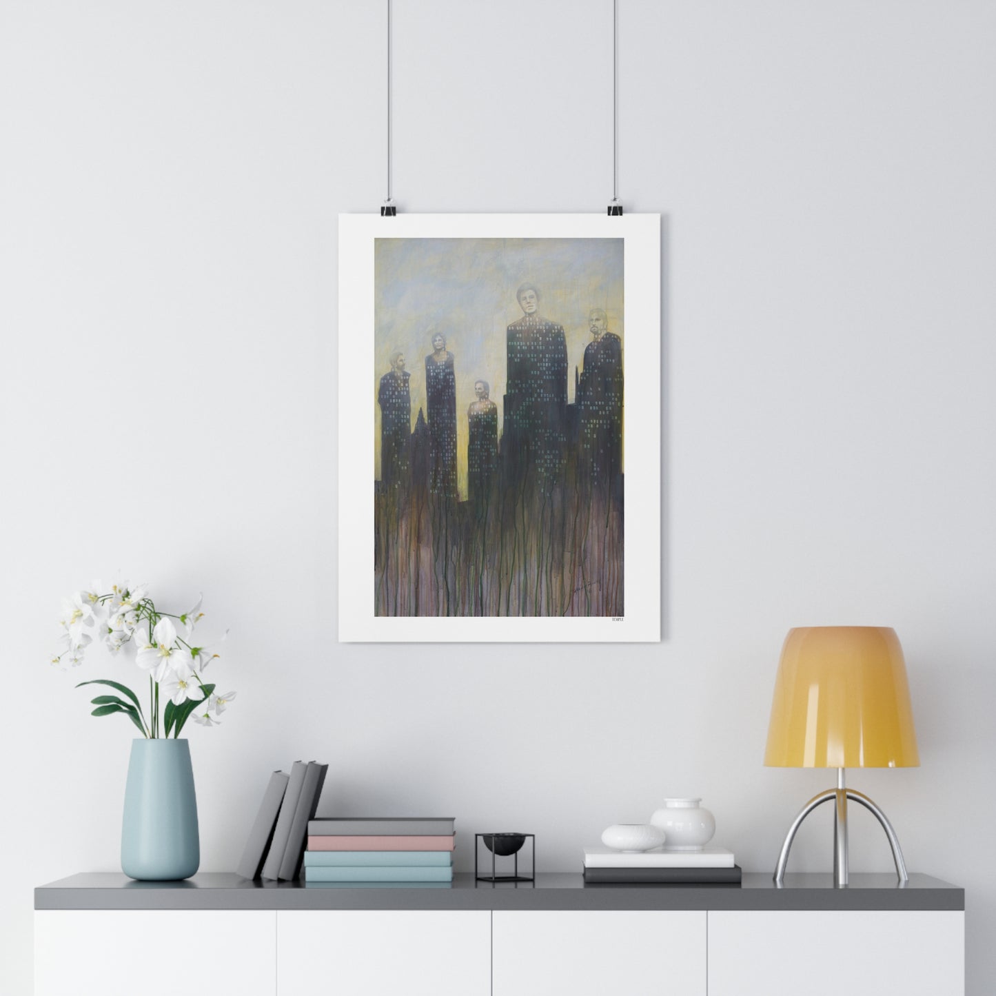 "Temple" Giclée Art Print by Takenya Rosetta