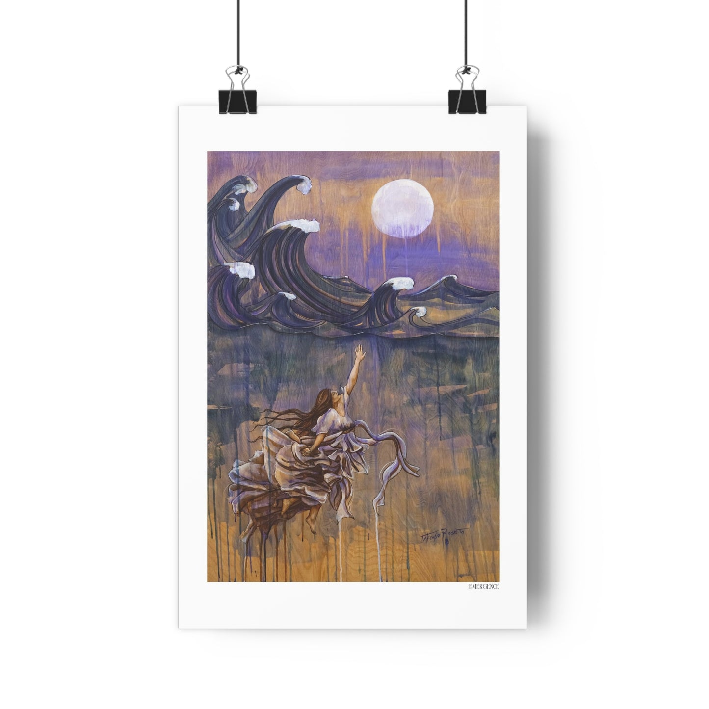 "Emergence" Giclée Art Print by Takenya Rosetta