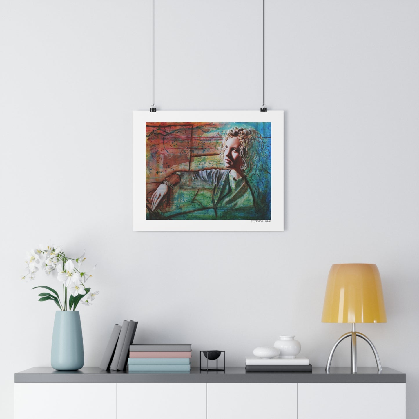 "Anticipating Arrival" Giclée Art Print by Takenya Rosetta