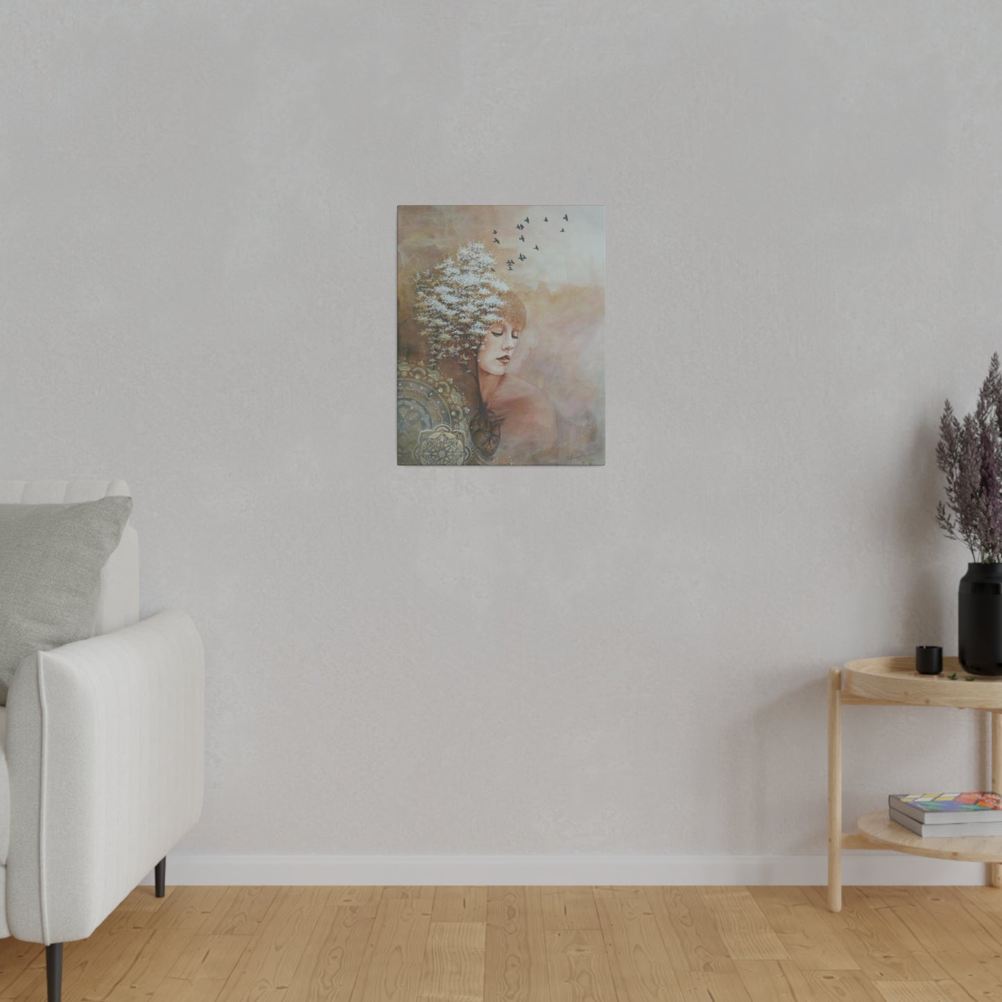 "Growth" - Original Painting by Takenya Rosetta, Stretched Canvas