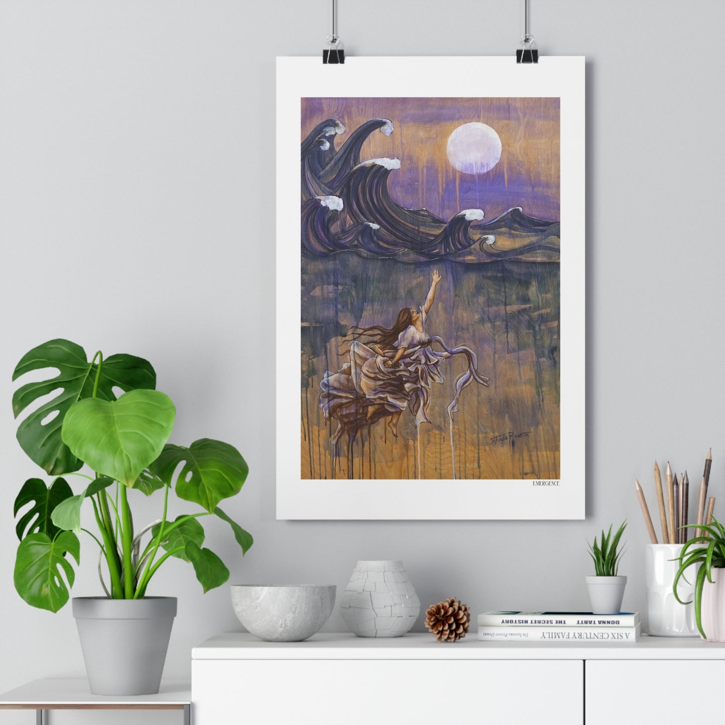 "Emergence" Giclée Art Print by Takenya Rosetta