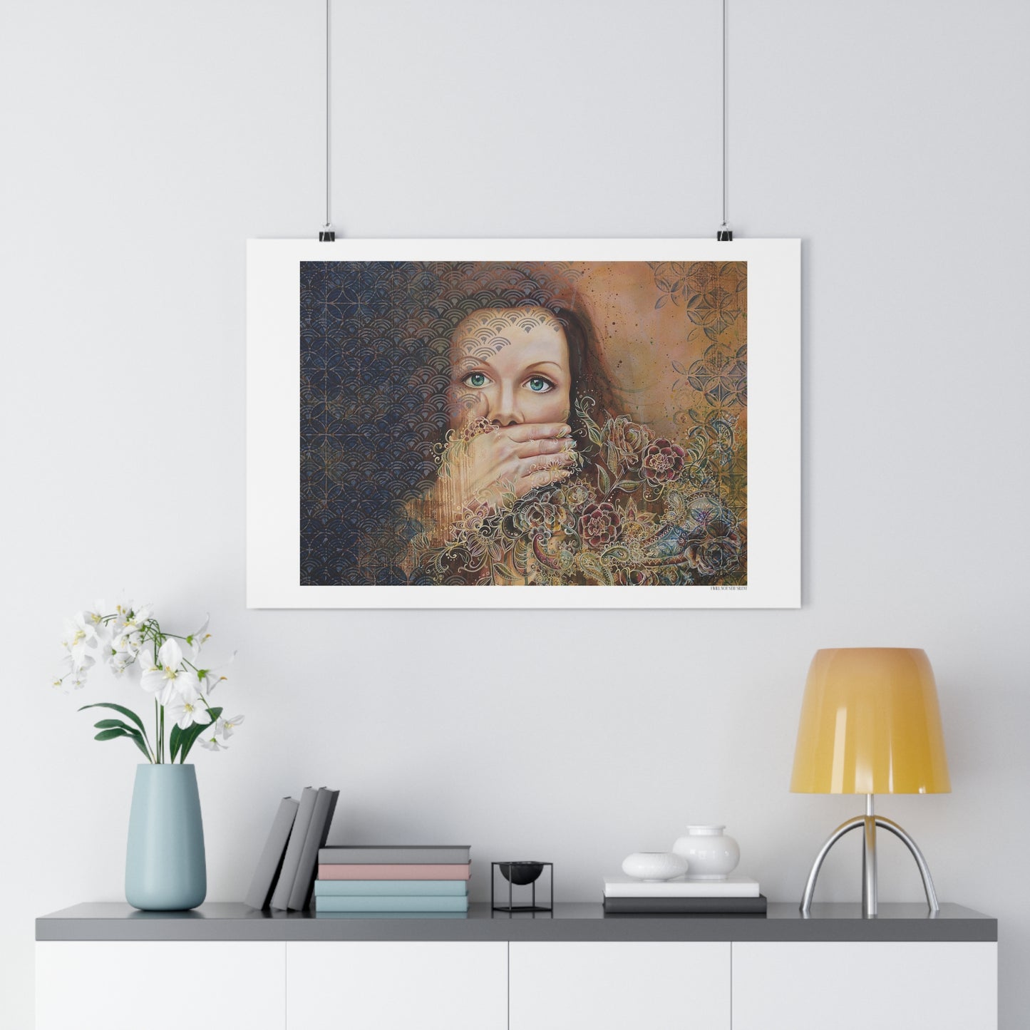 "I Will Not Stay Silent" Giclée Art Print by Takenya Rosetta