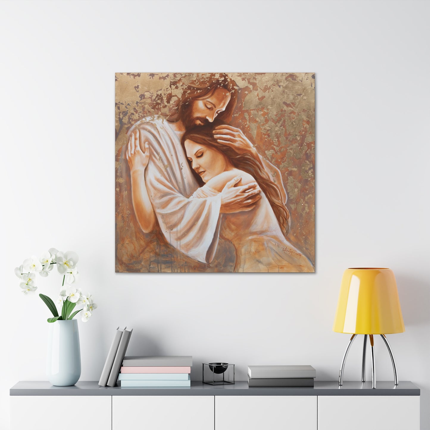 Renewed Rest: Stretched Canvas Print