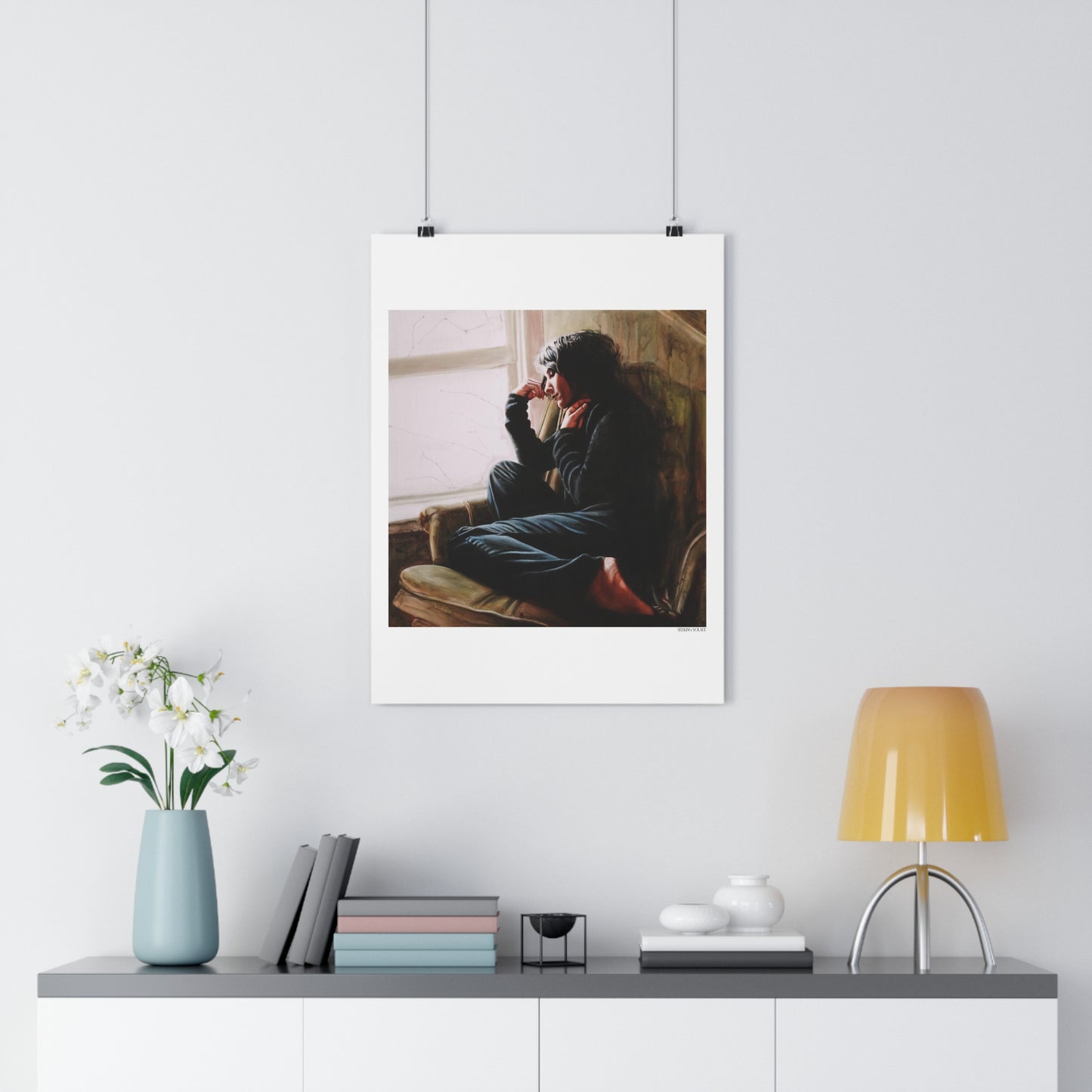 "Seeking Solace" Giclée Art Print by Takenya Rosetta