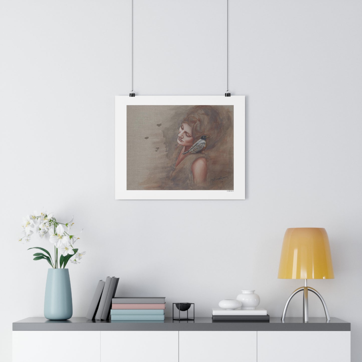 "Companion" Giclée Art Print by Takenya Rosetta