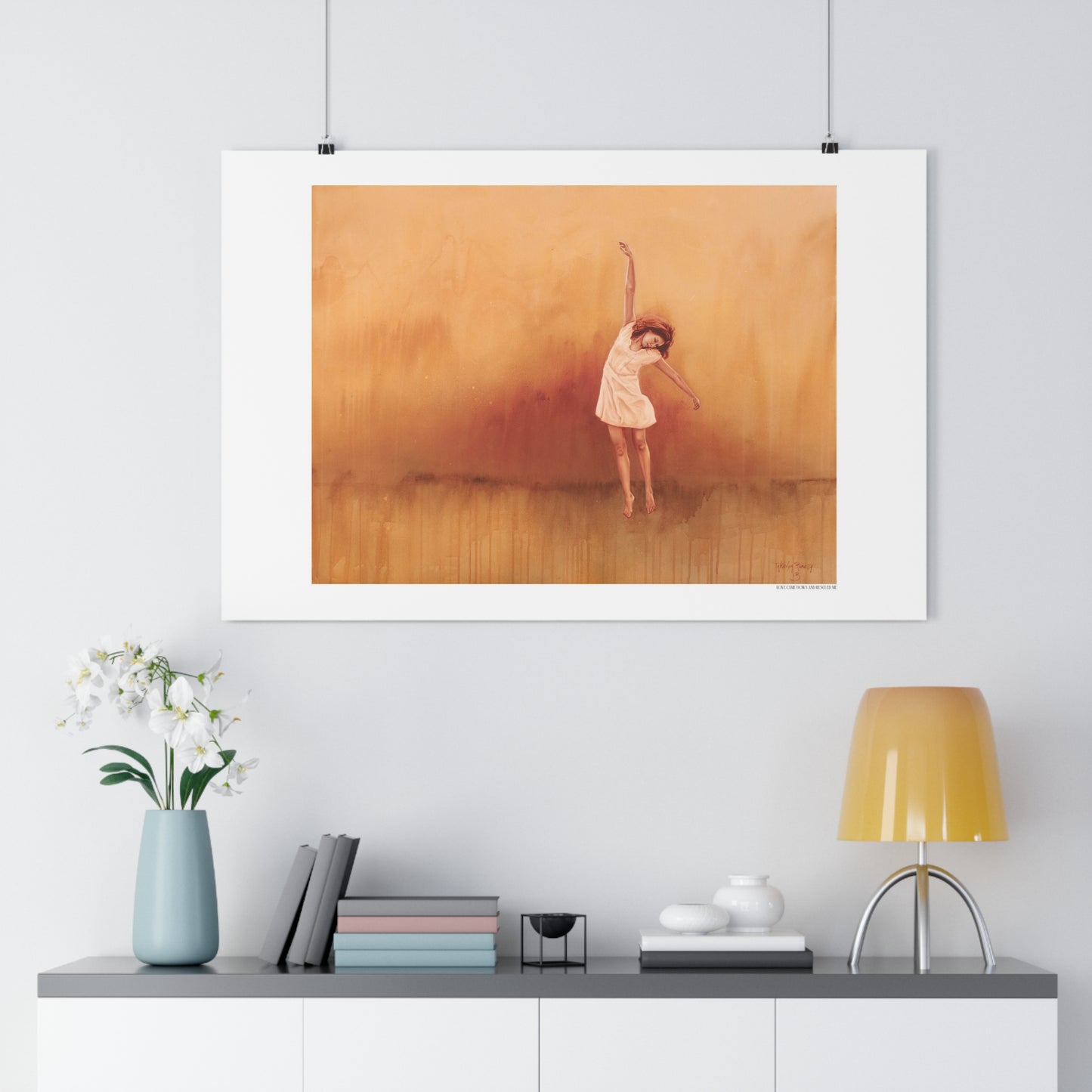 "Love Came Down and Rescued Me" Giclée Art Print by Takenya Rosetta