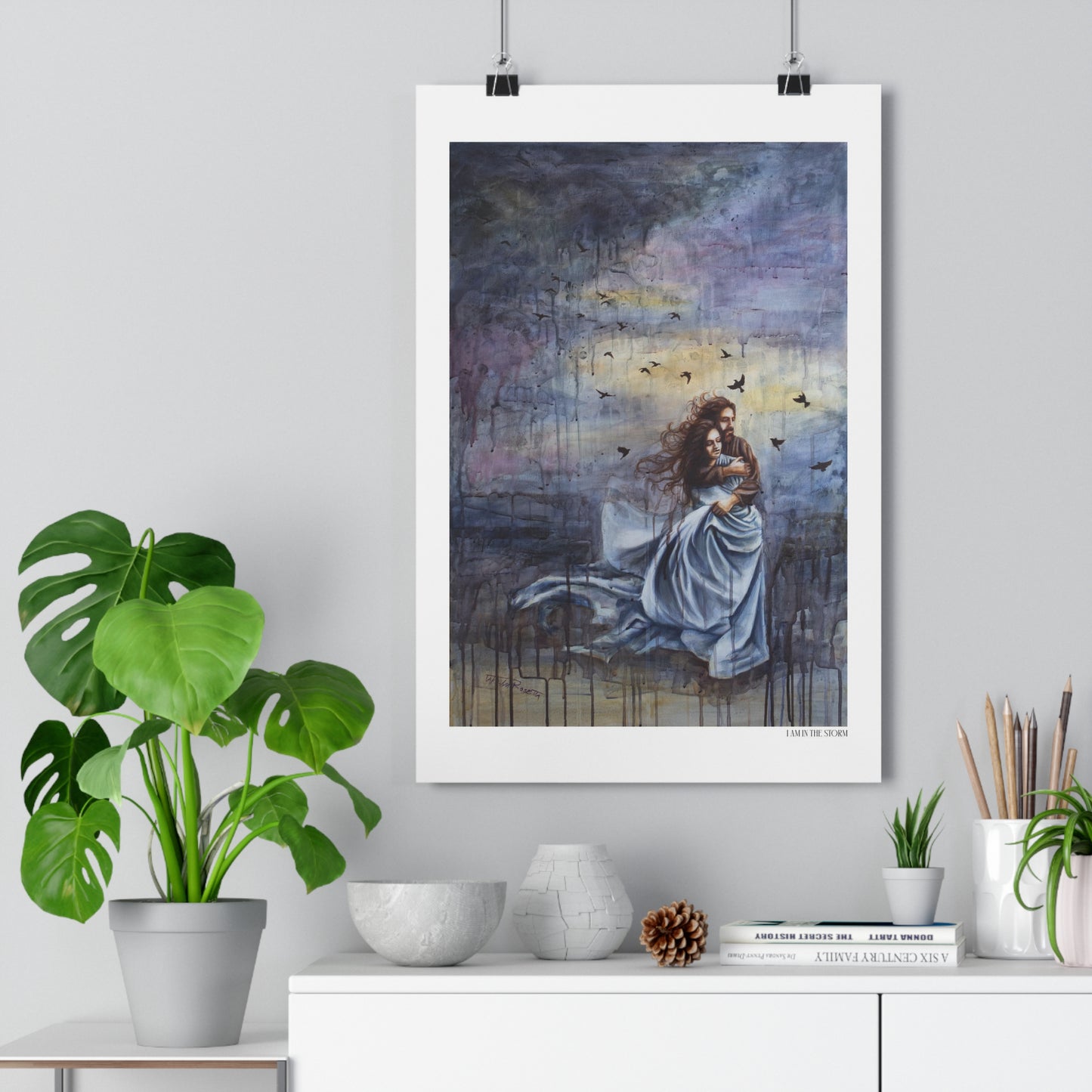 "I Am in the Storm" Giclée Art Print by Takenya Rosetta