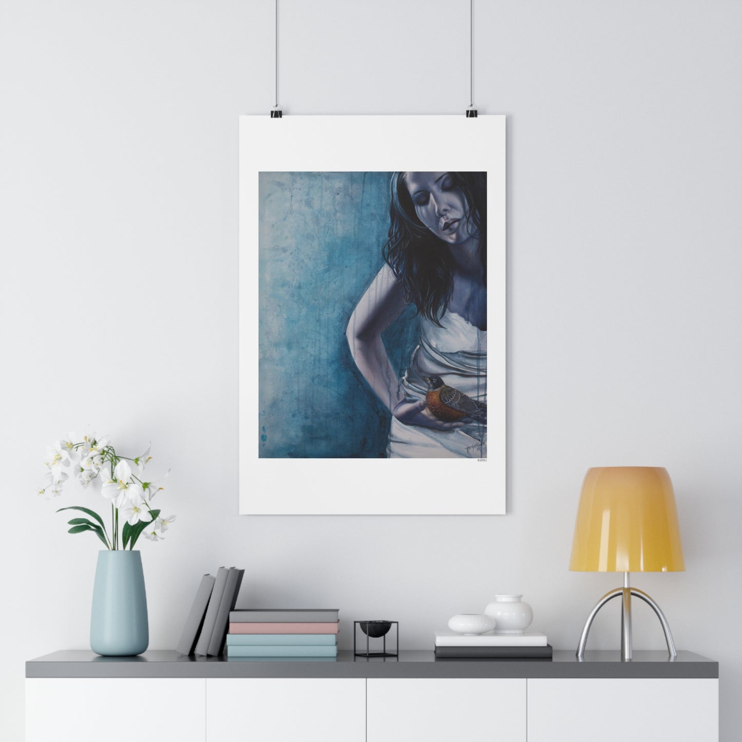 "Waiting" Giclée Art Print by Takenya Rosetta