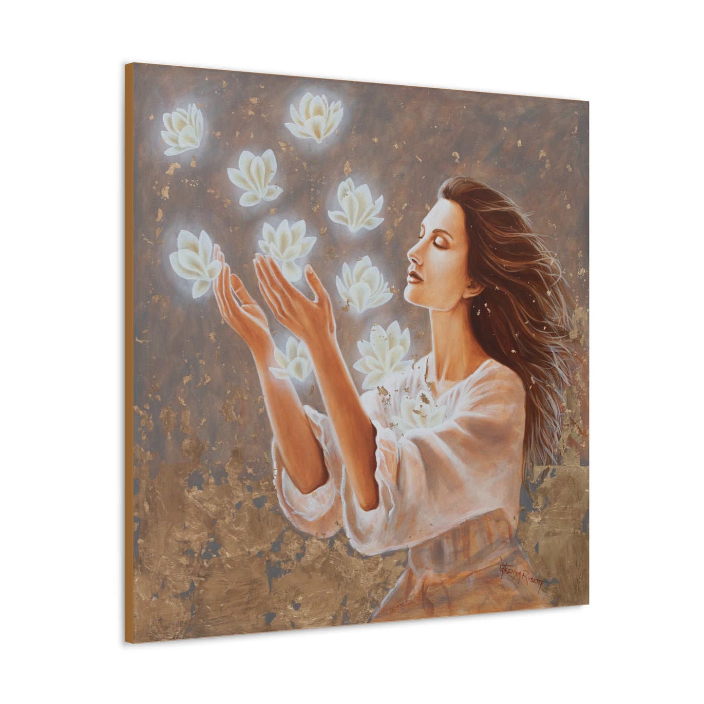 Too Deep for Utterance: Stretched Canvas Print