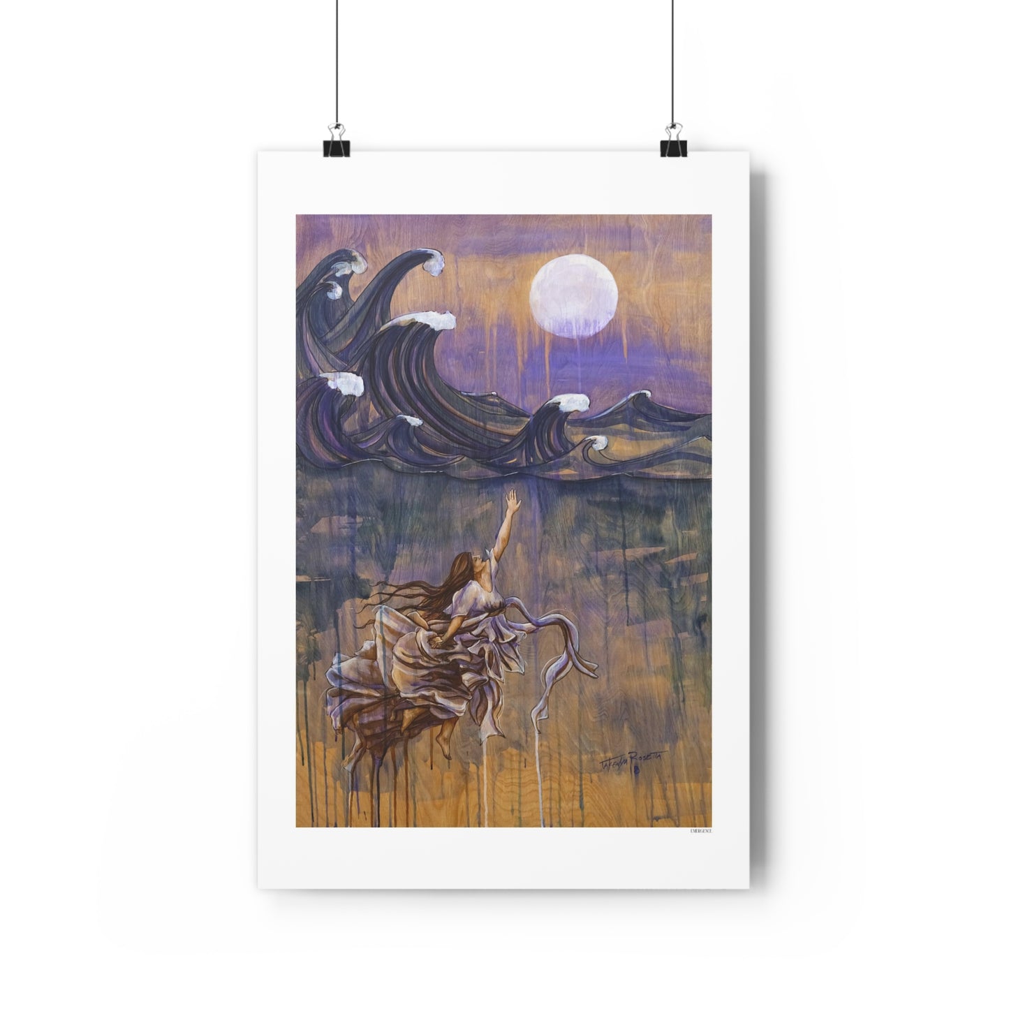 "Emergence" Giclée Art Print by Takenya Rosetta