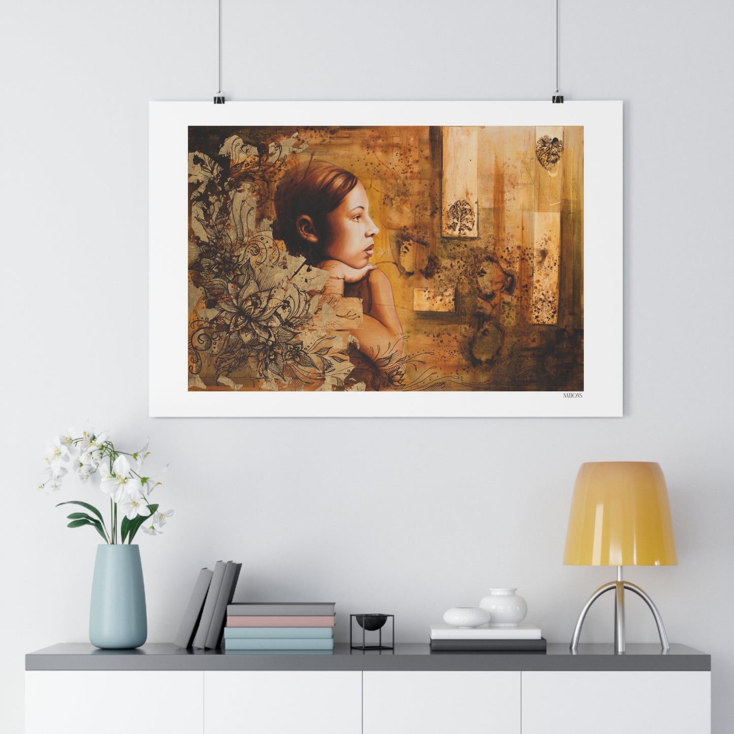 "Nations" Giclée Art Print by Takenya Rosetta