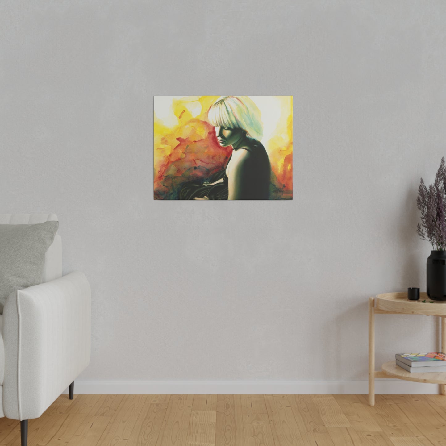 "Consolidate" - Original Painting by Takenya Rosetta, Stretched Canvas