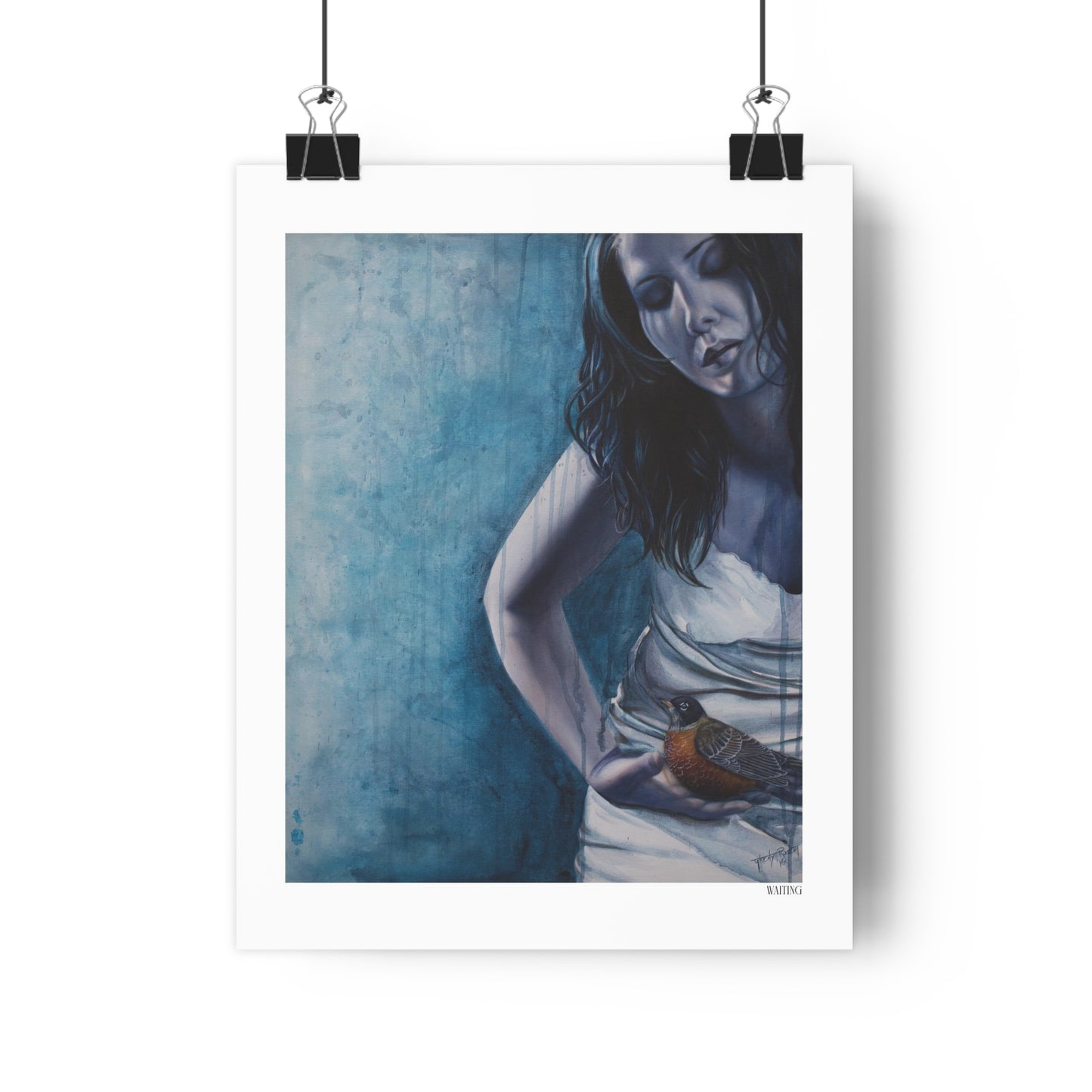 "Waiting" Giclée Art Print by Takenya Rosetta