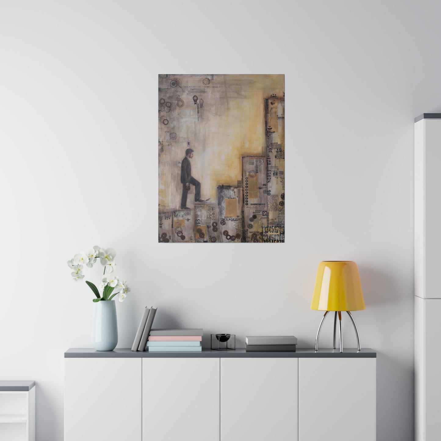 "Talents" - Original Painting by Takenya Rosetta, Stretched Canvas