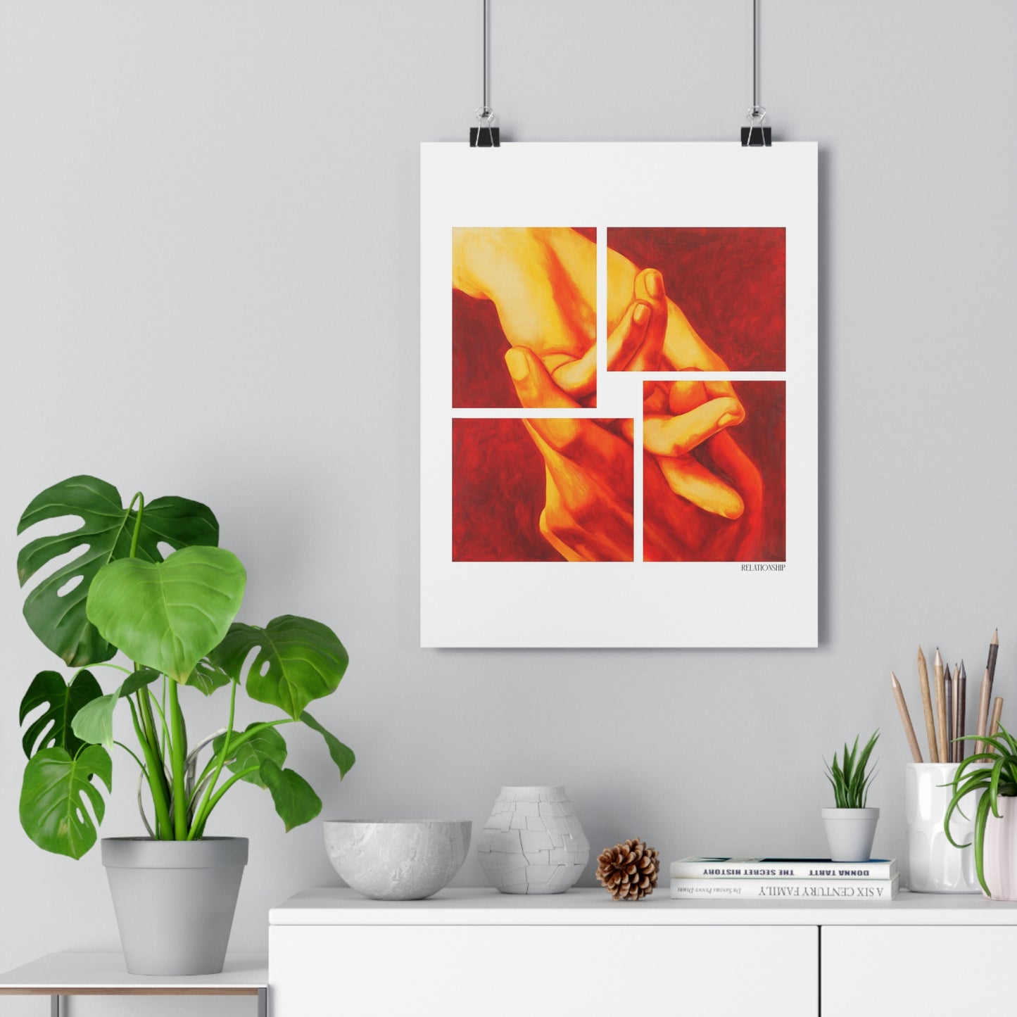 "Relationship" Giclée Art Print by Takenya Rosetta
