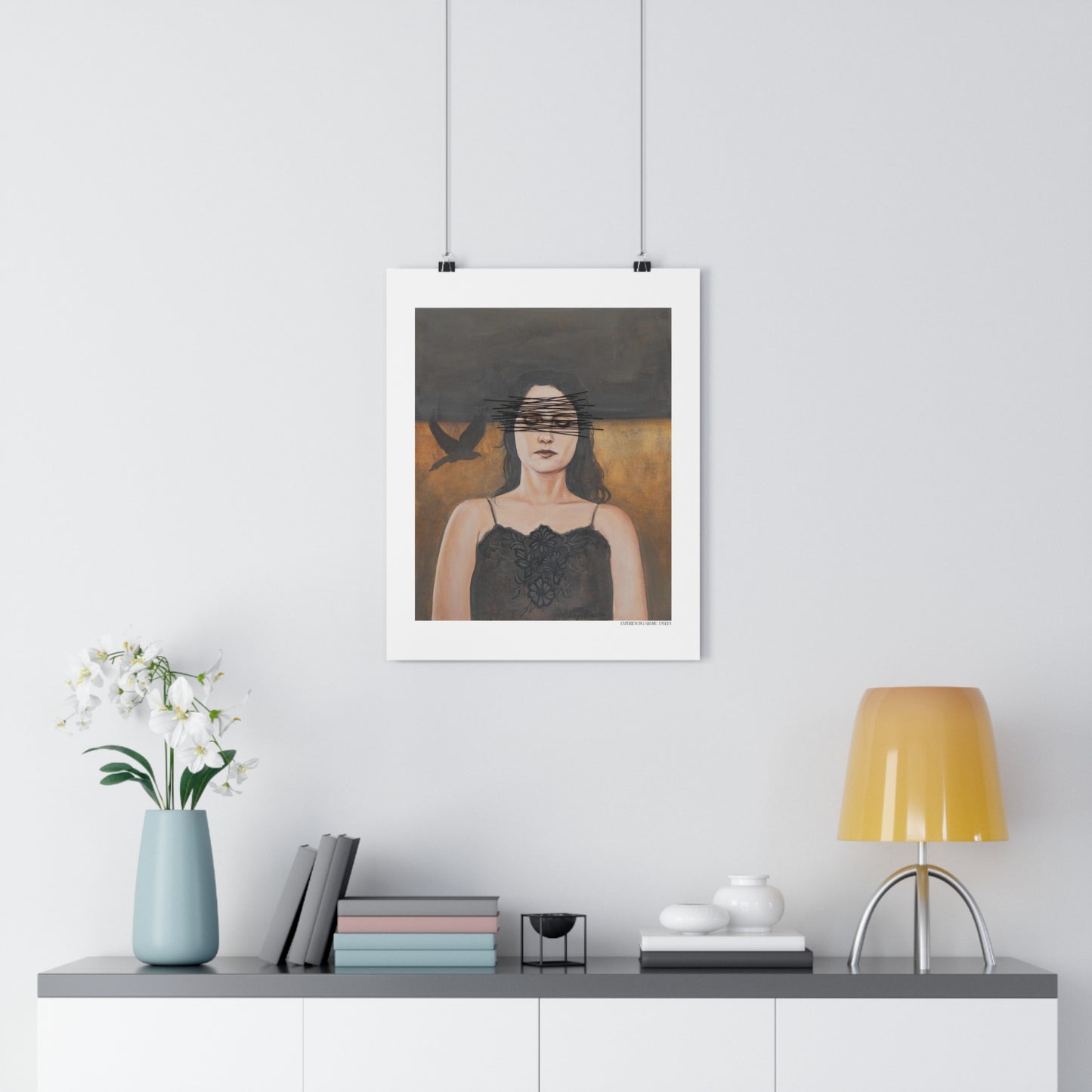 "Experiencing Shame: Unseen" Giclée Art Print by Takenya Rosetta