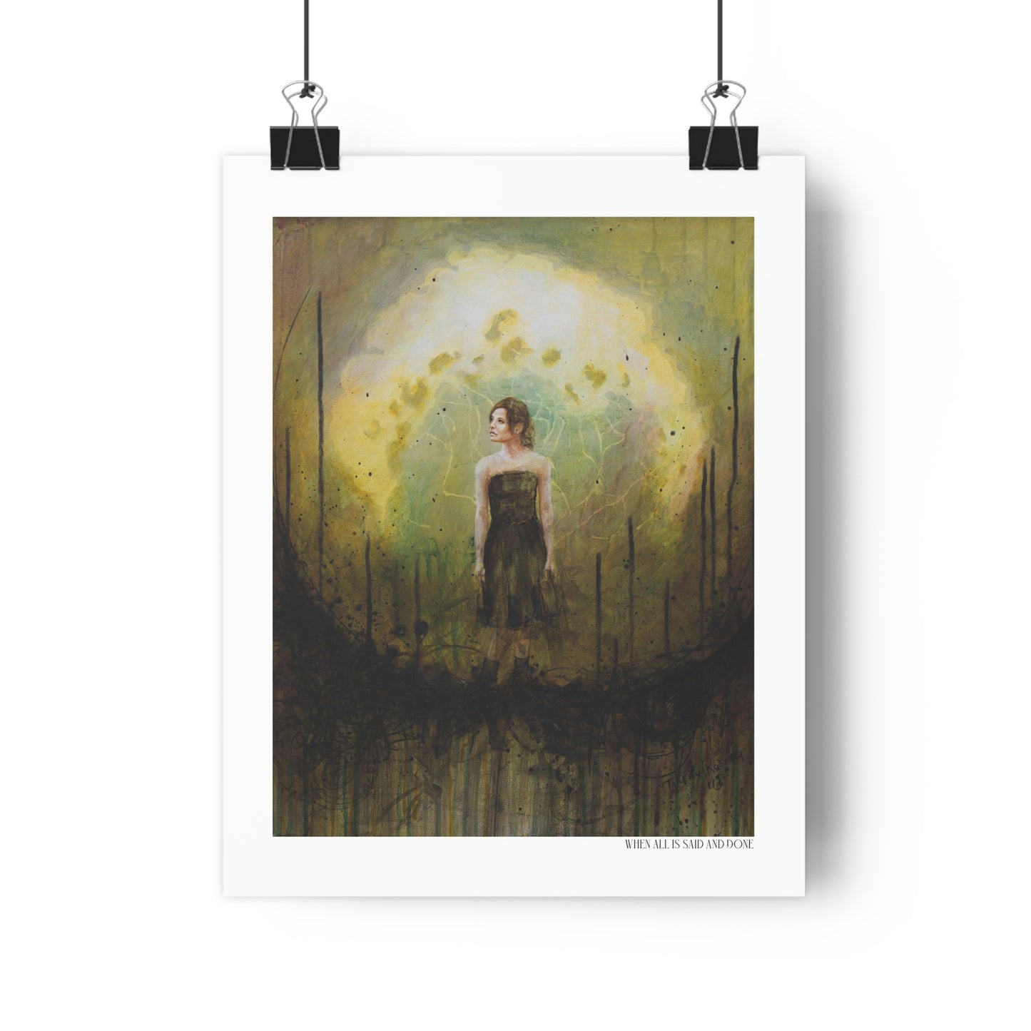"When All is Said and Done" Giclée Art Print by Takenya Rosetta