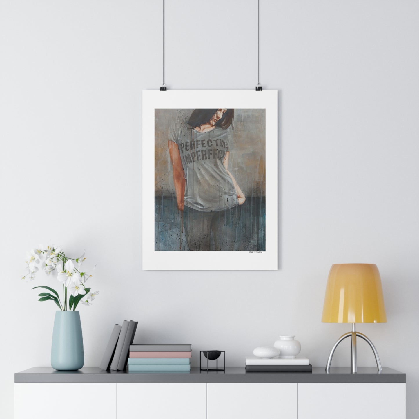 "Perfectly Imperfect" Giclée Art Print by Takenya Rosetta
