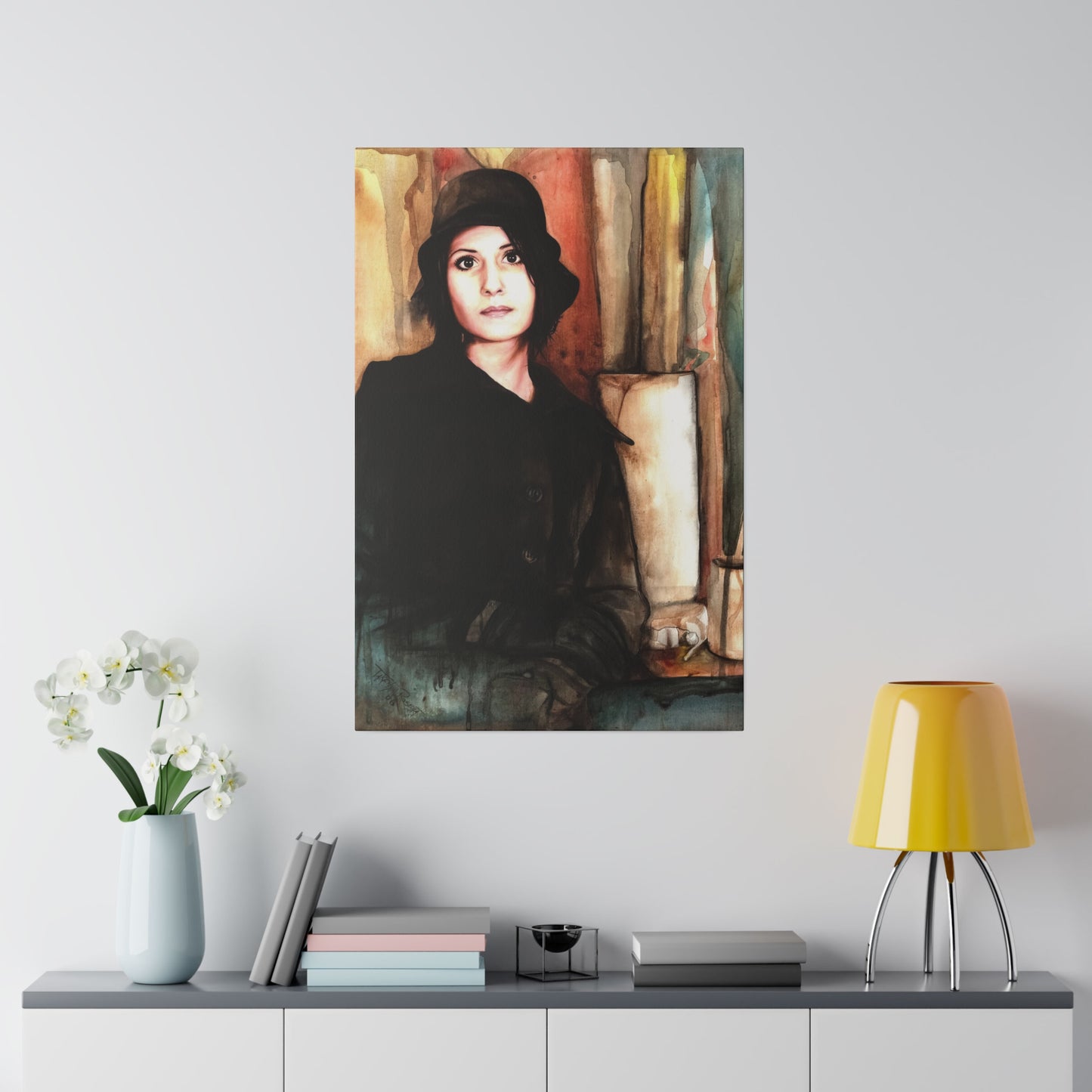 Copy of "Perfectly Imperfect" - Original Painting by Takenya Rosetta, Stretched Canvas