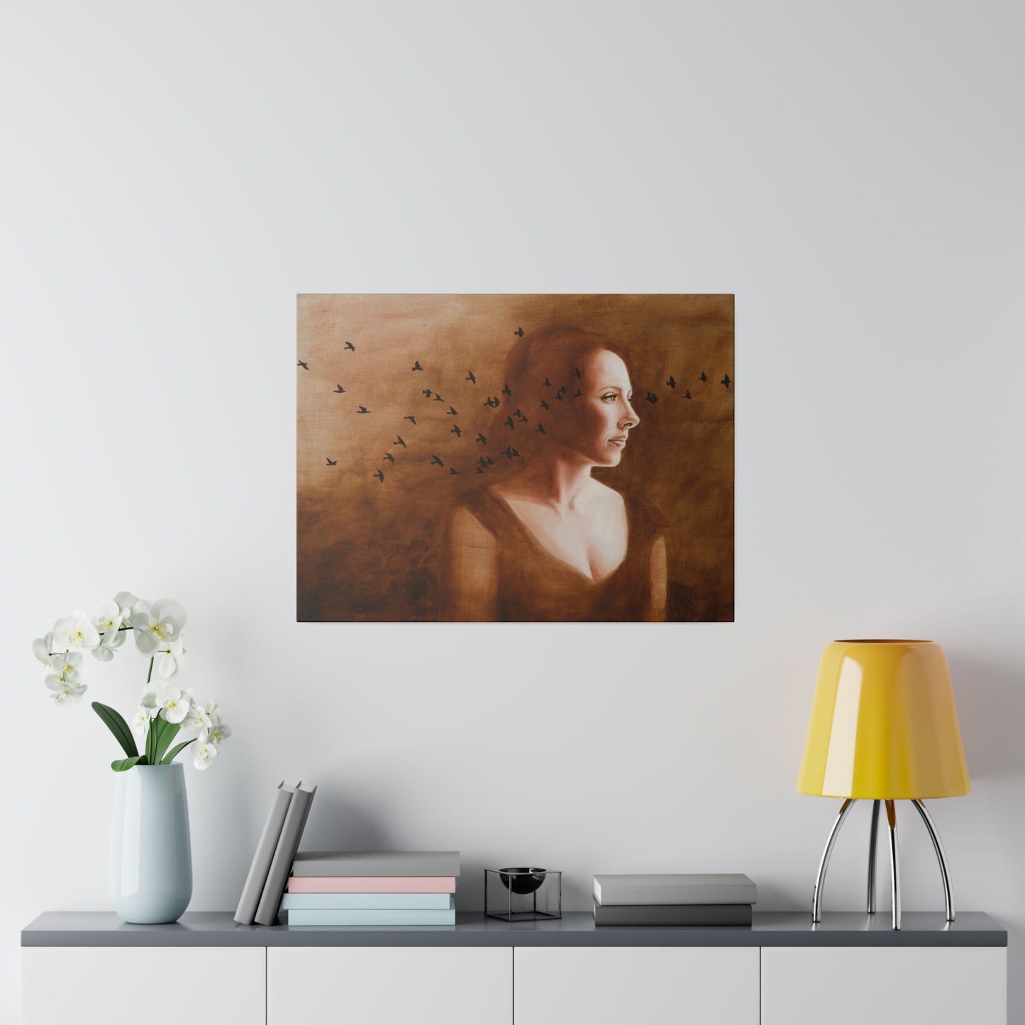 "Know in Part" - Original Painting by Takenya Rosetta, Stretched Canvas