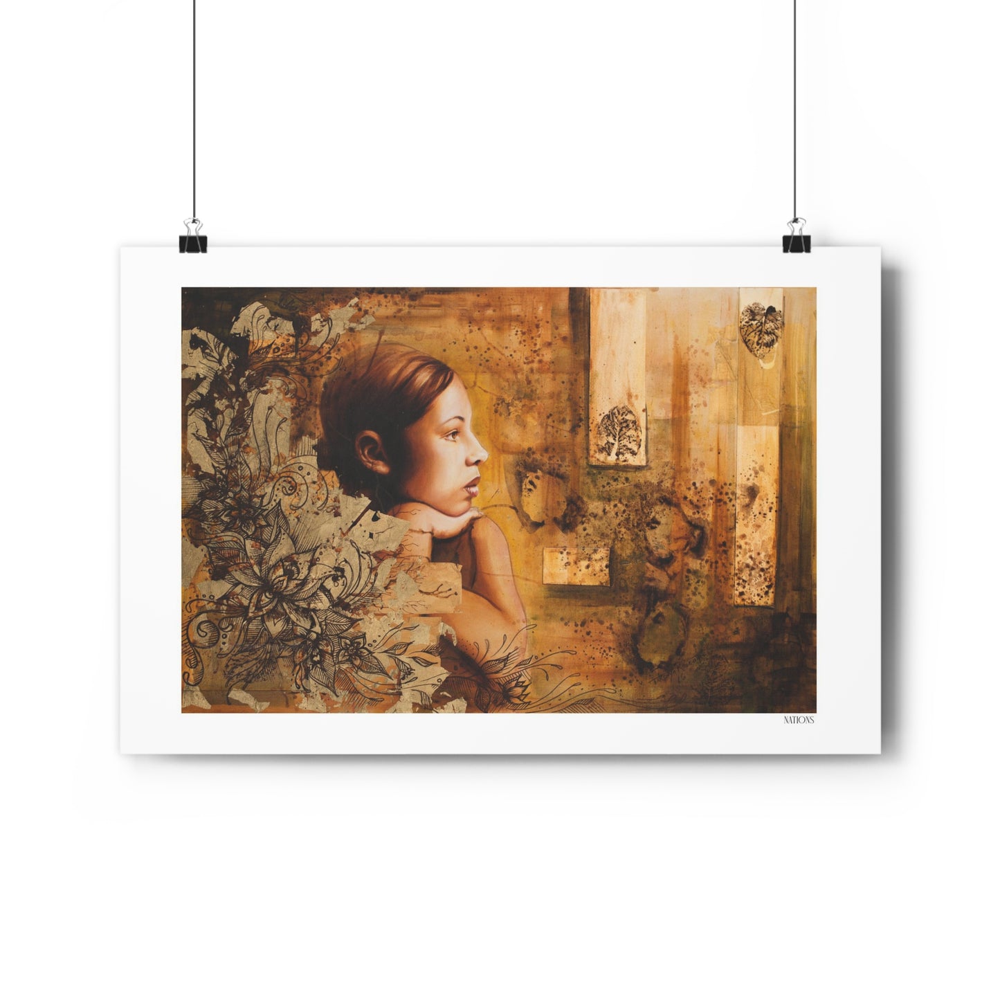 "Nations" Giclée Art Print by Takenya Rosetta