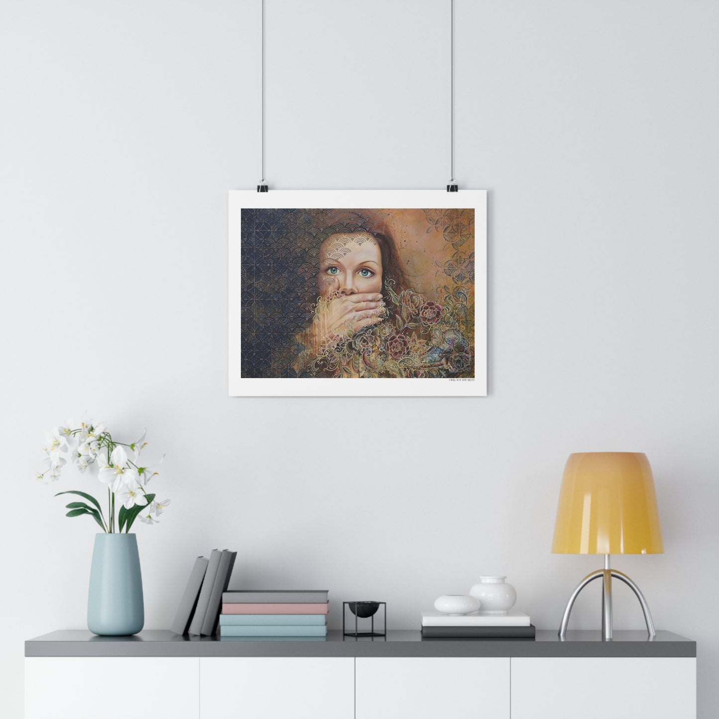 "I Will Not Stay Silent" Giclée Art Print by Takenya Rosetta
