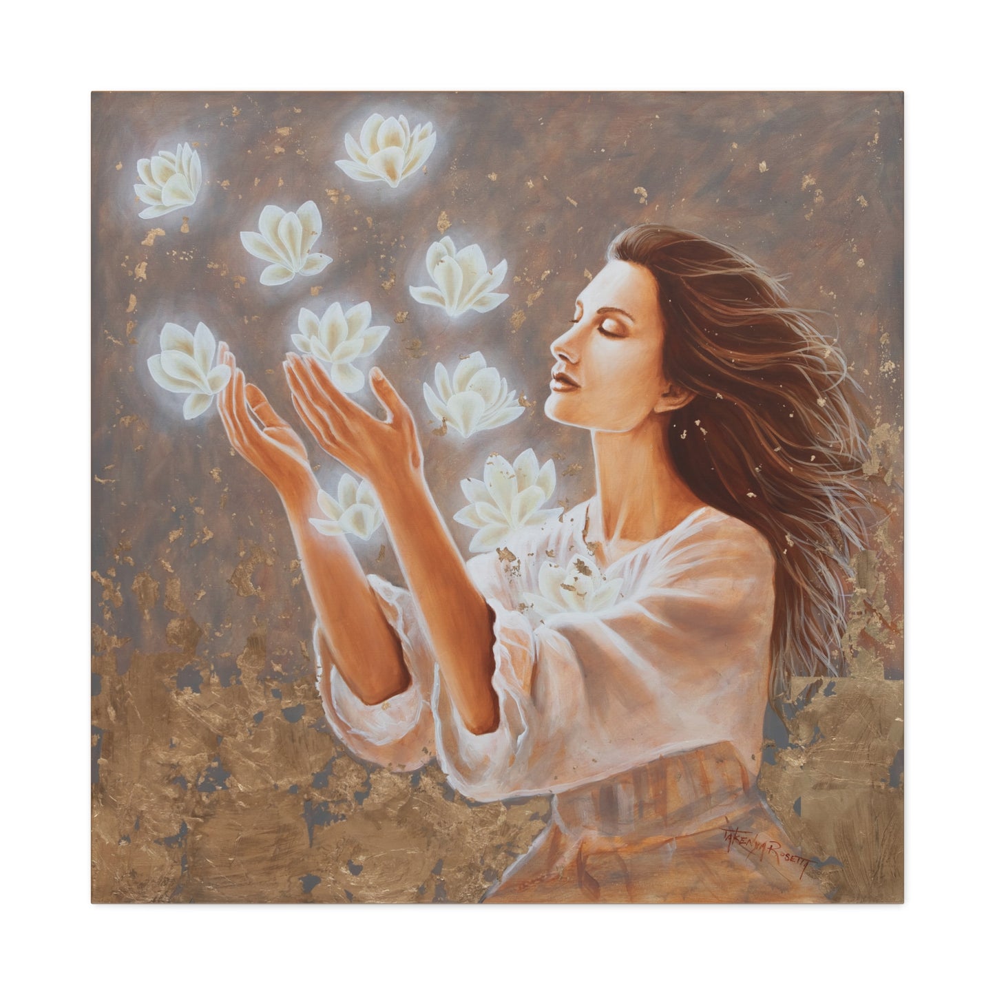 Too Deep for Utterance: Stretched Canvas Print