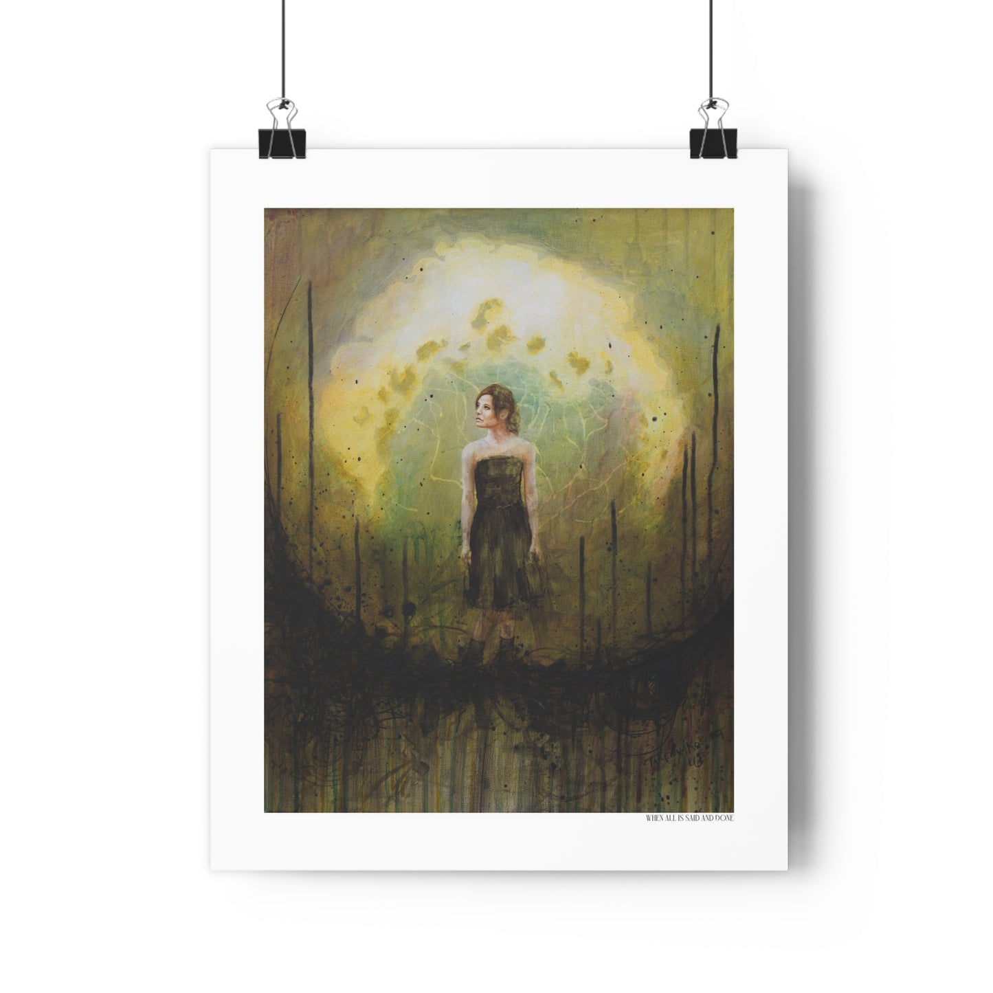 "When All is Said and Done" Giclée Art Print by Takenya Rosetta