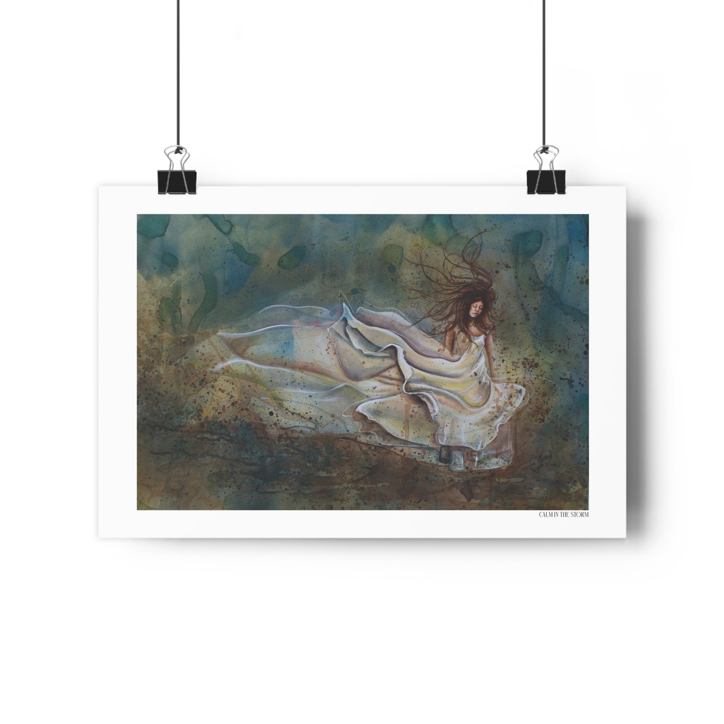 "Calm in the Storm" Giclée Art Print by Takenya Rosetta