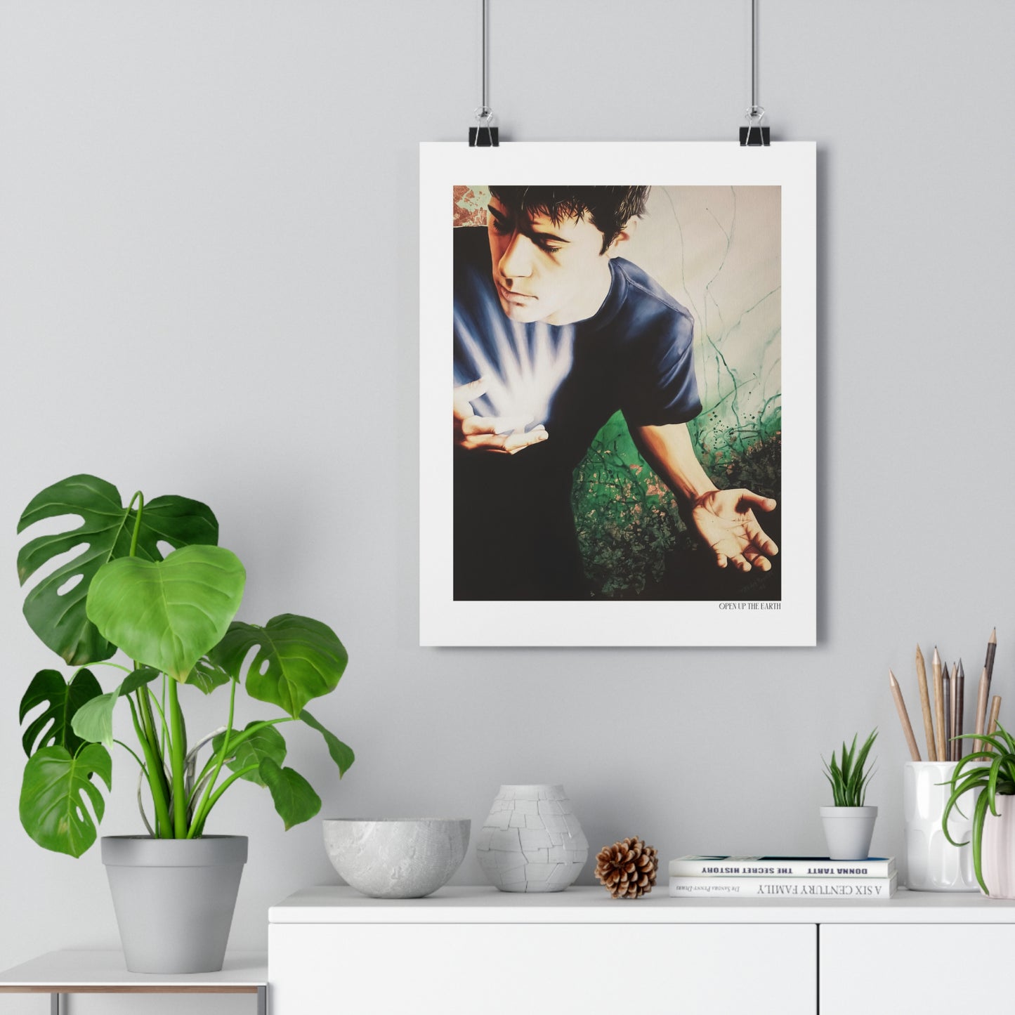 "Open Up the Earth" Giclée Art Print by Takenya Rosetta