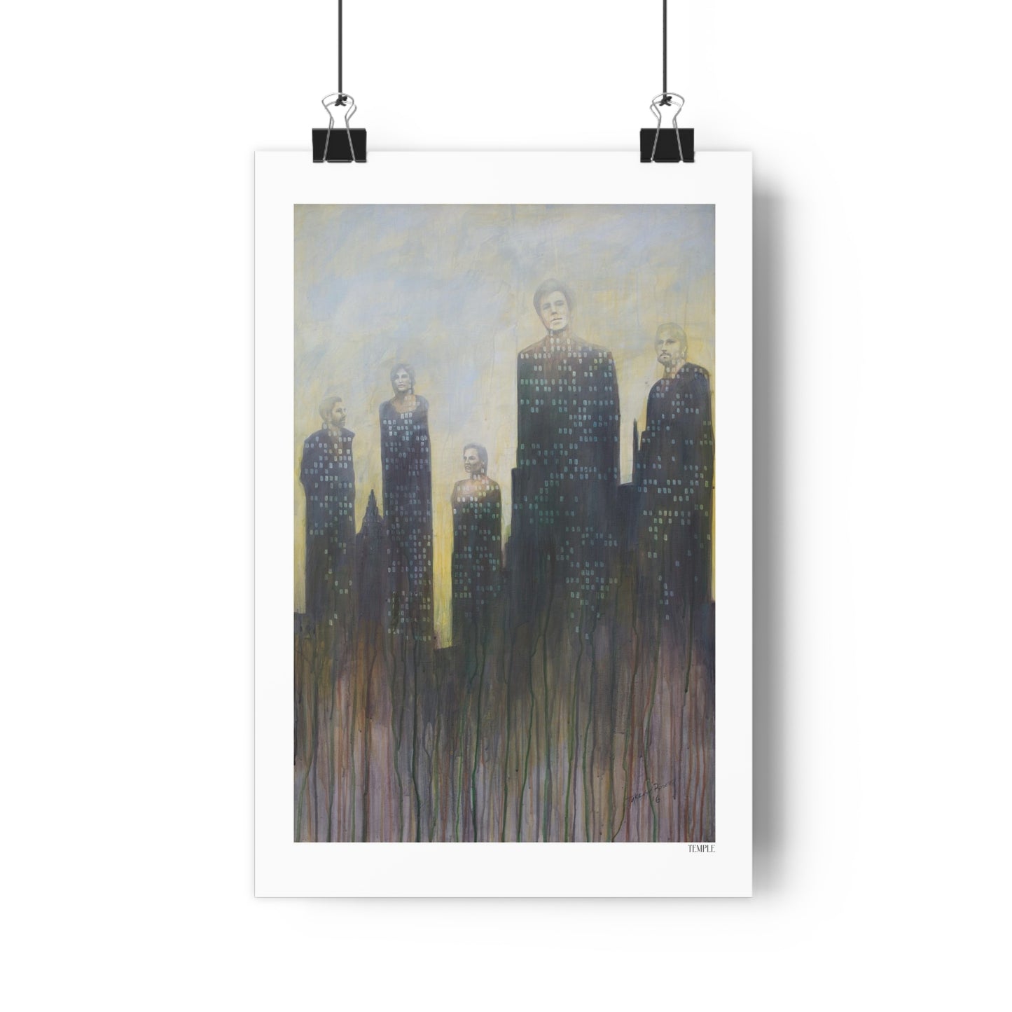 "Temple" Giclée Art Print by Takenya Rosetta
