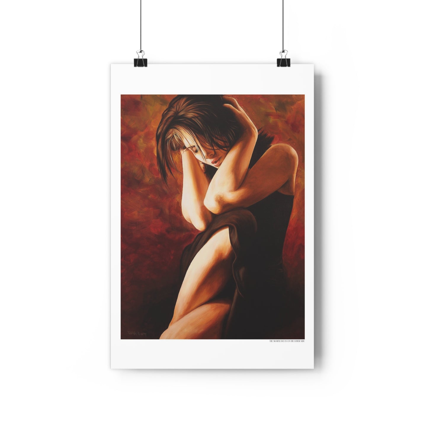 "The Significance is on the Other Side" Giclée Art Print by Takenya Rosetta
