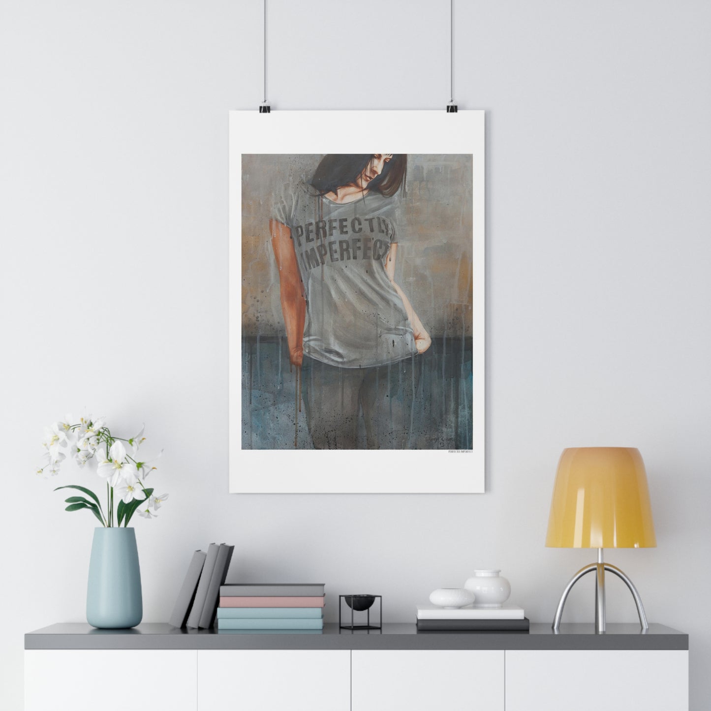 "Perfectly Imperfect" Giclée Art Print by Takenya Rosetta